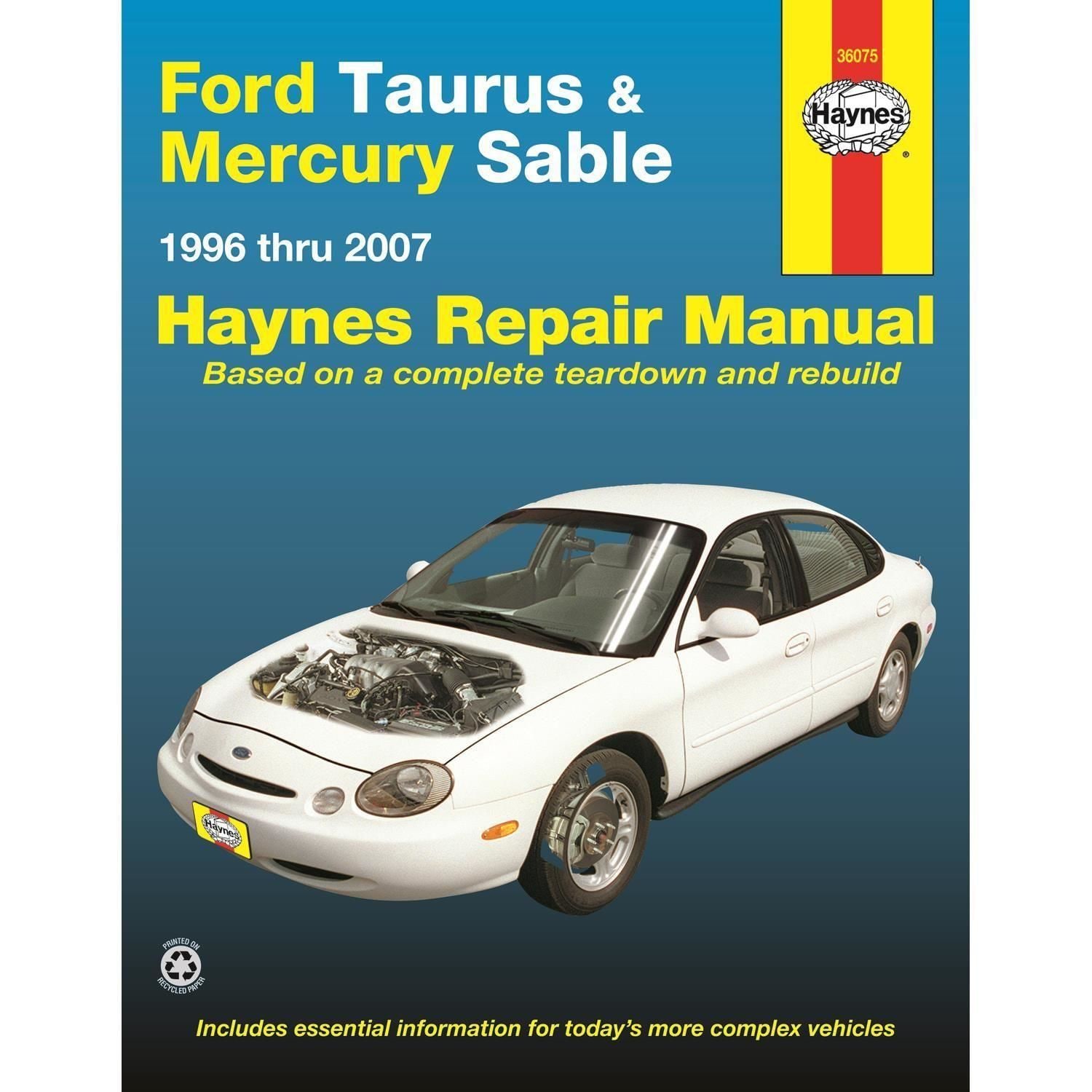 Haynes Vehicle Repair Manual 36075 | AutoZone