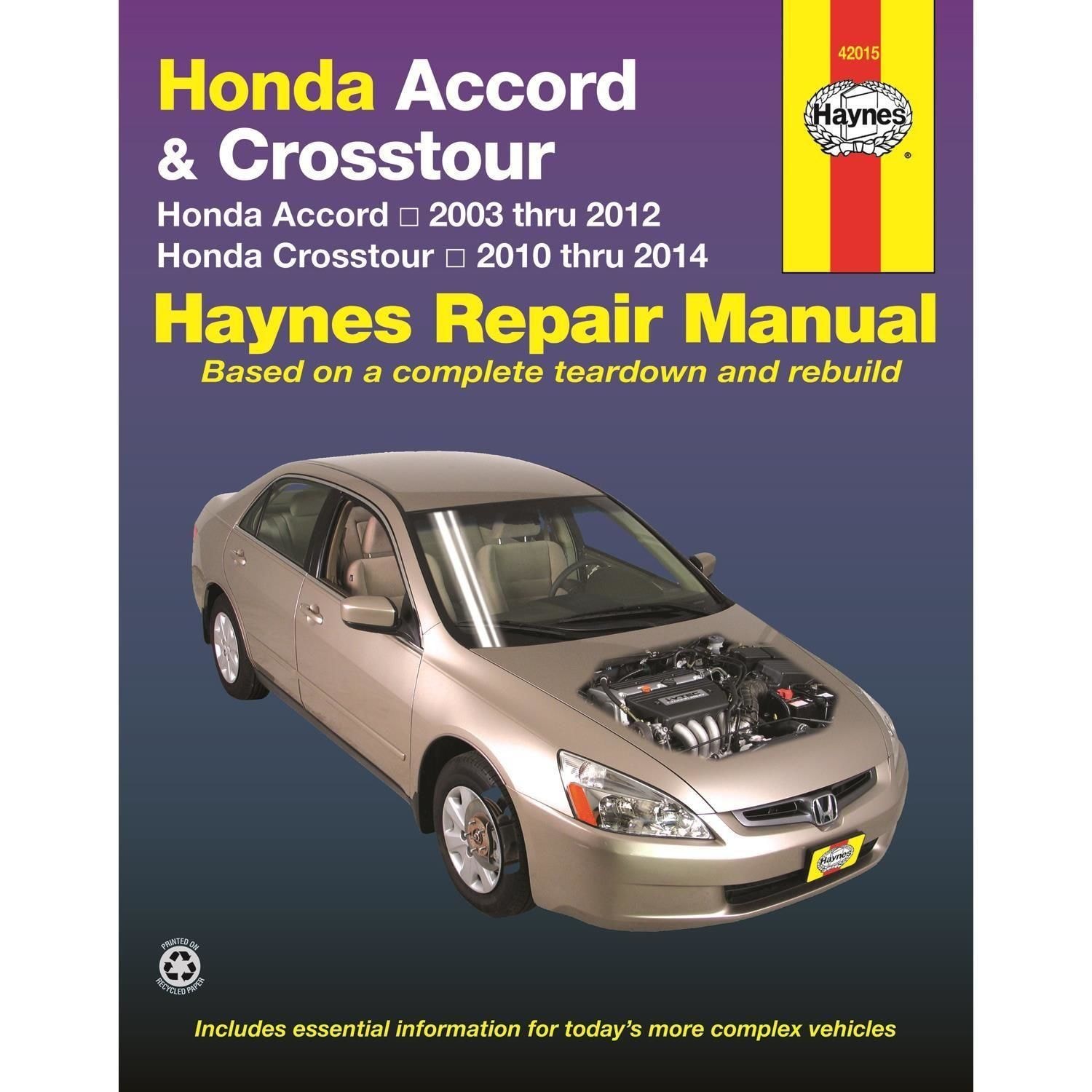 Haynes Vehicle Repair Manual 42015 | AutoZone