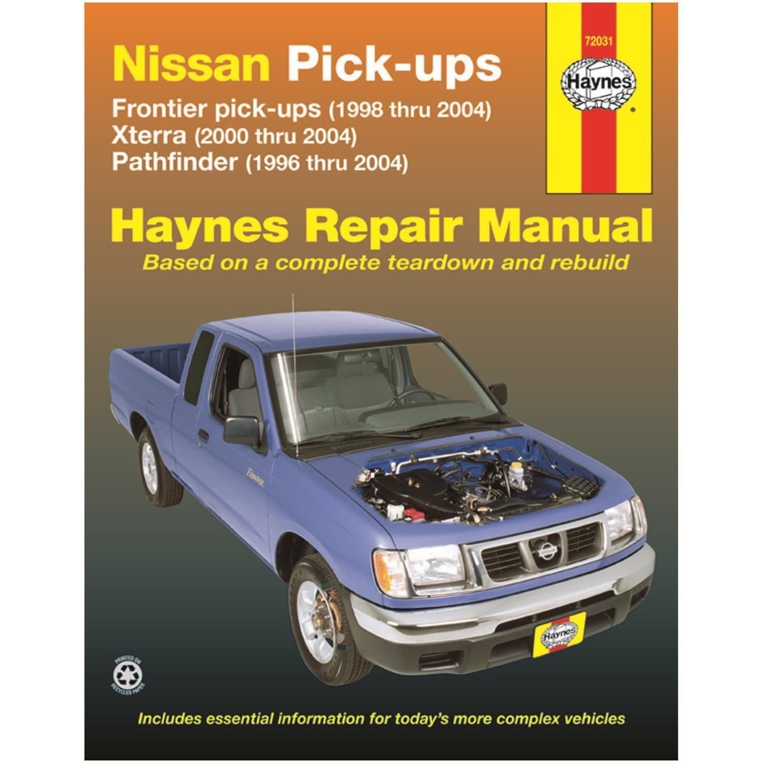 Haynes Vehicle Repair Manual 72031 | AutoZone