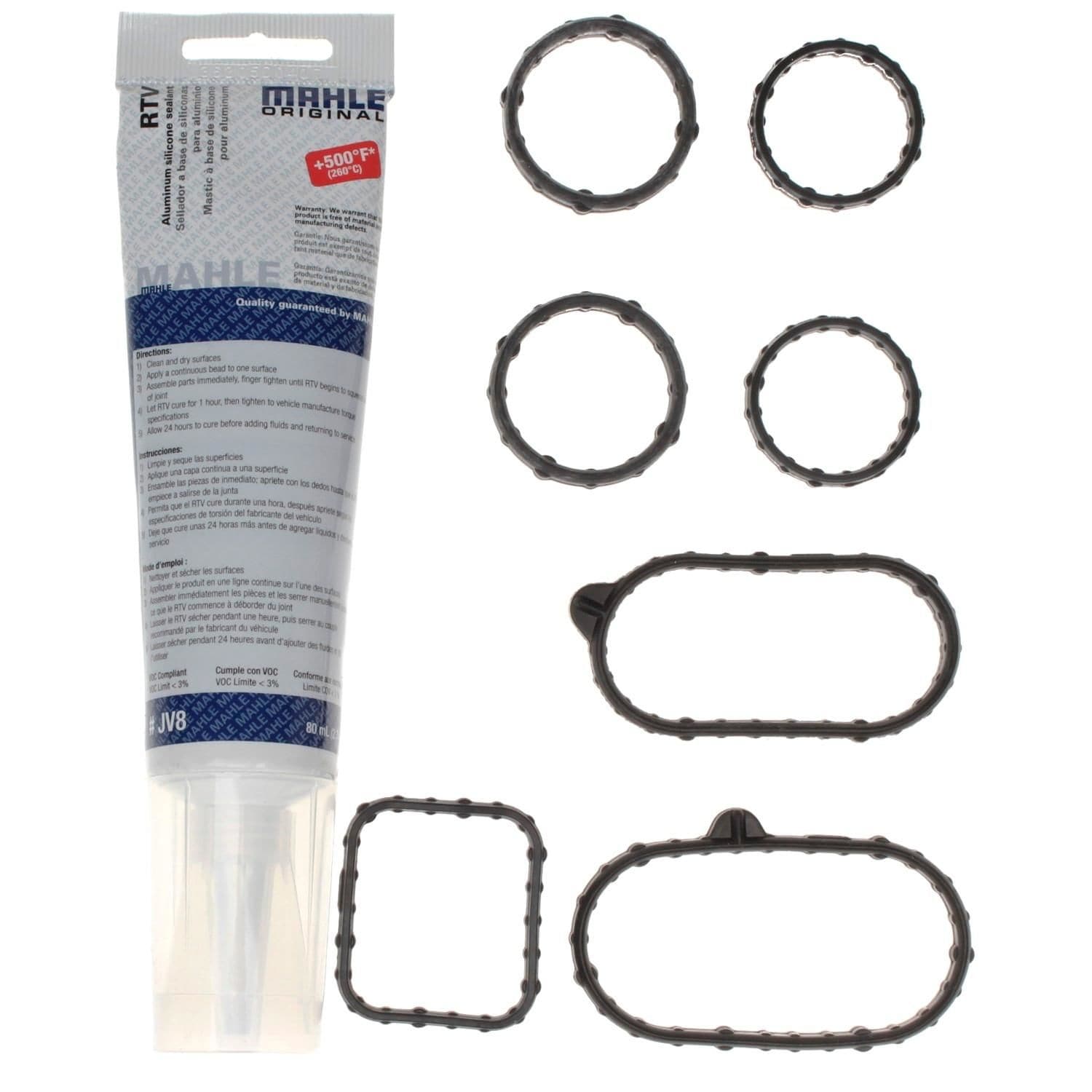 Mahle® OS32275 Oil Pan Gasket - Rubber, Sold Individually - View #7