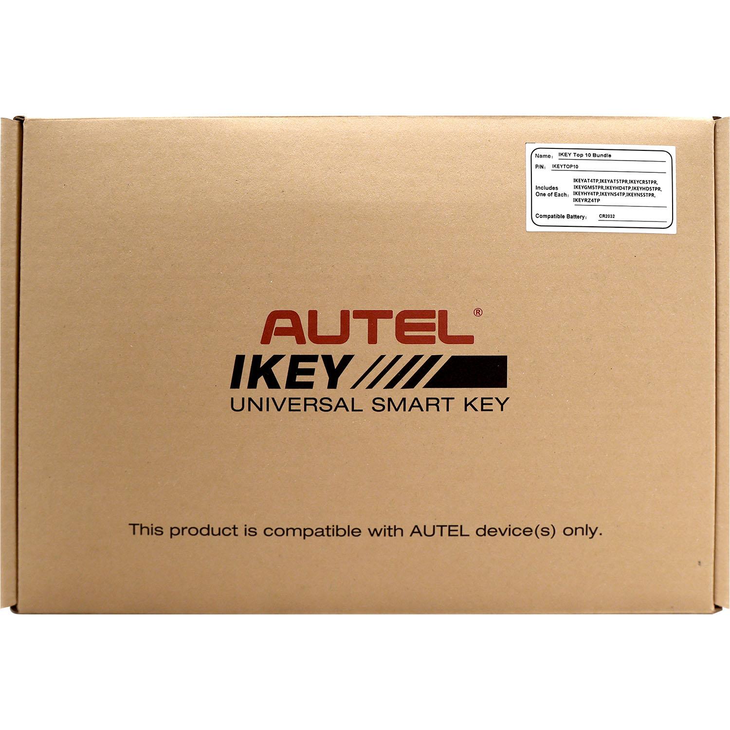 Autel Keyless Entry Transmitter IKEYTOP10 | AutoZone