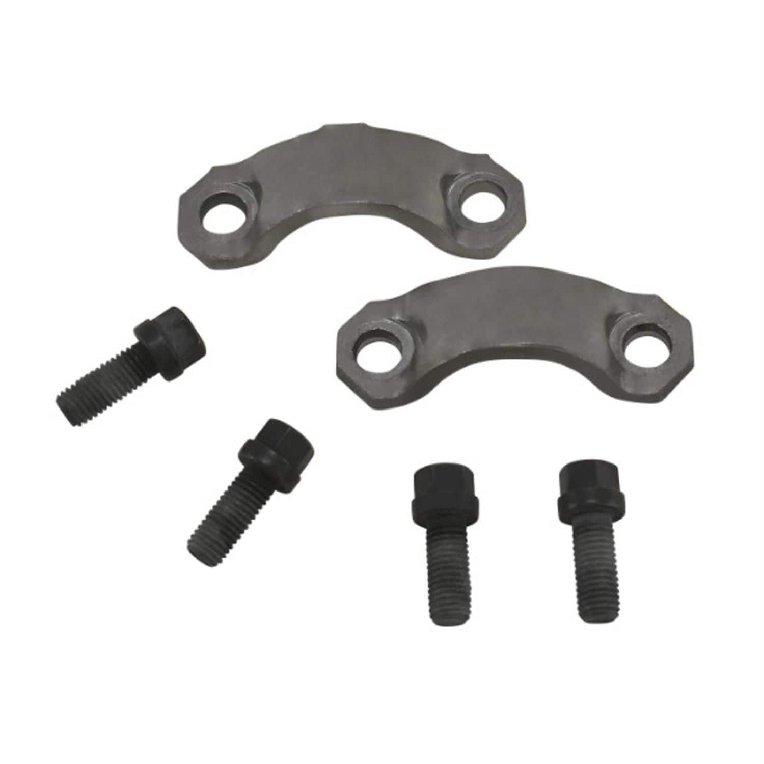 作品オーダー Drive Shaft U Joint Strap Retainer Bolt Clamp Mounting Kit