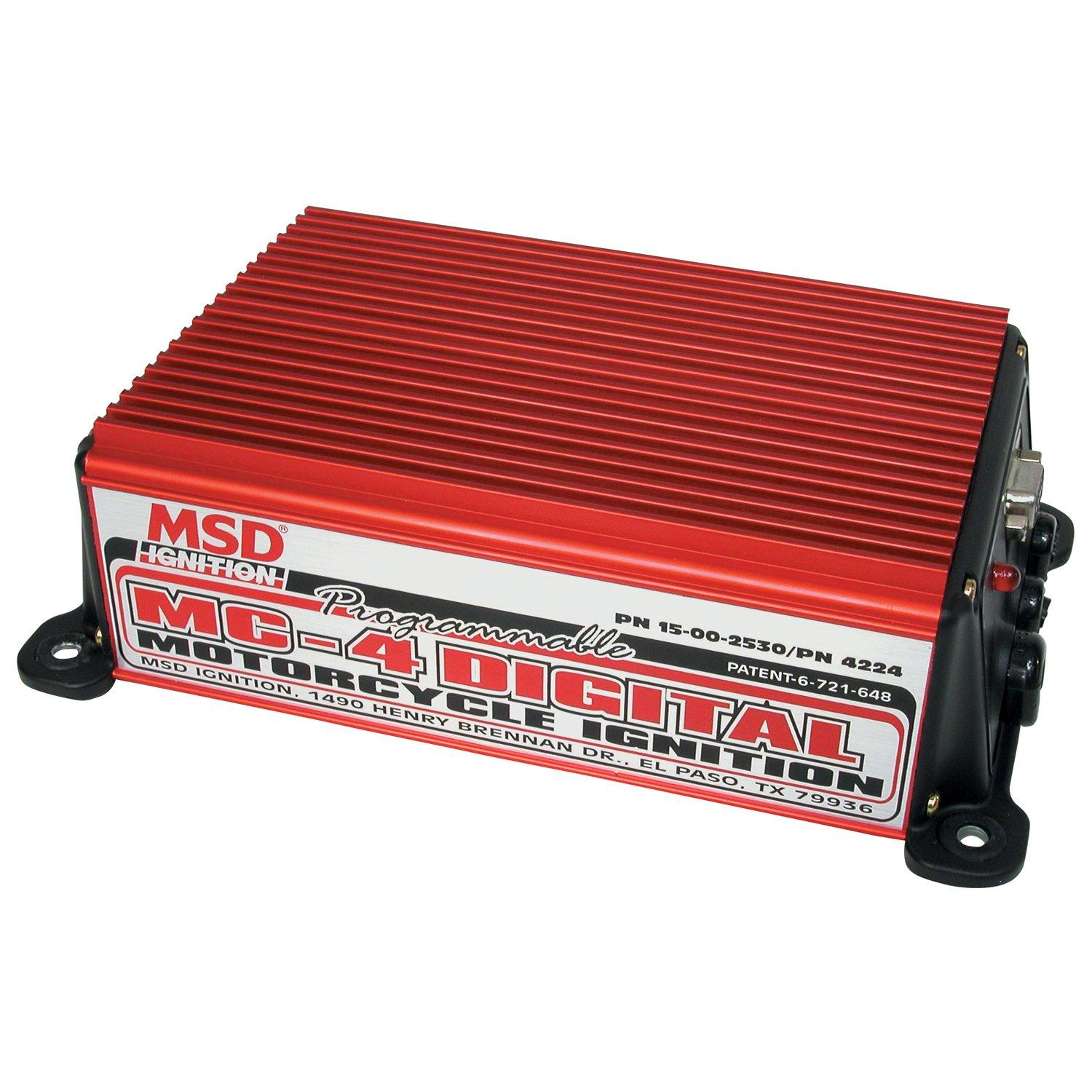 MSD Programmable MC-4 Motorcycle Ignition | AutoZone