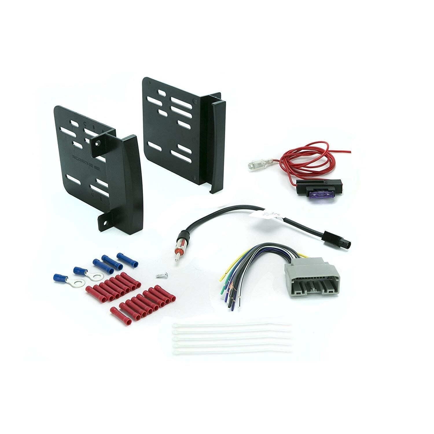 thumbnail image 2 of American International 1 DIN Dash Installation Kit – Fits 2007-2020 Chrysler Dodge Jeep Mitsubishi Ram VW, CDK644 2 of 6