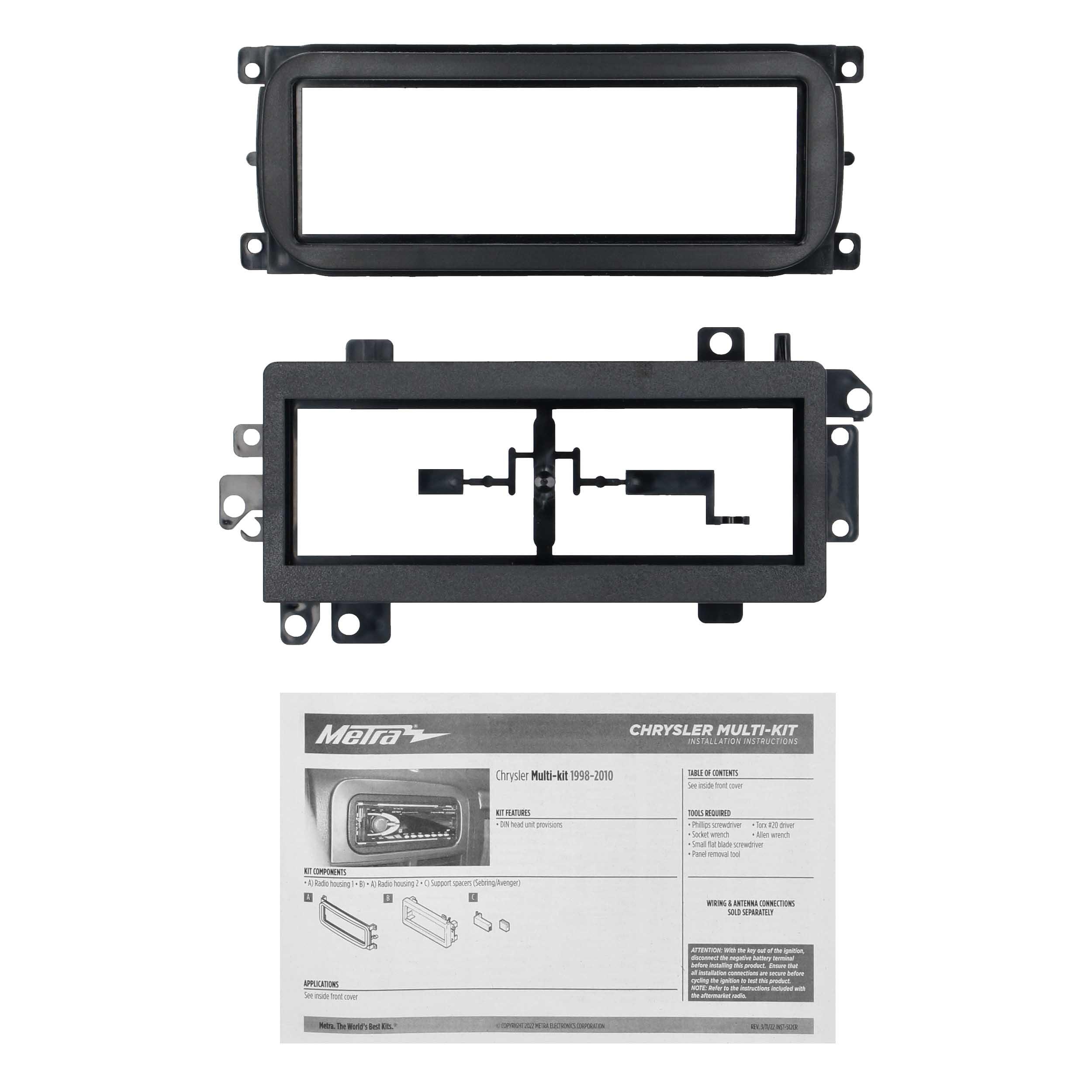 Metra Installation Kit for DIN Stereo CHDK1 for Volvo S80