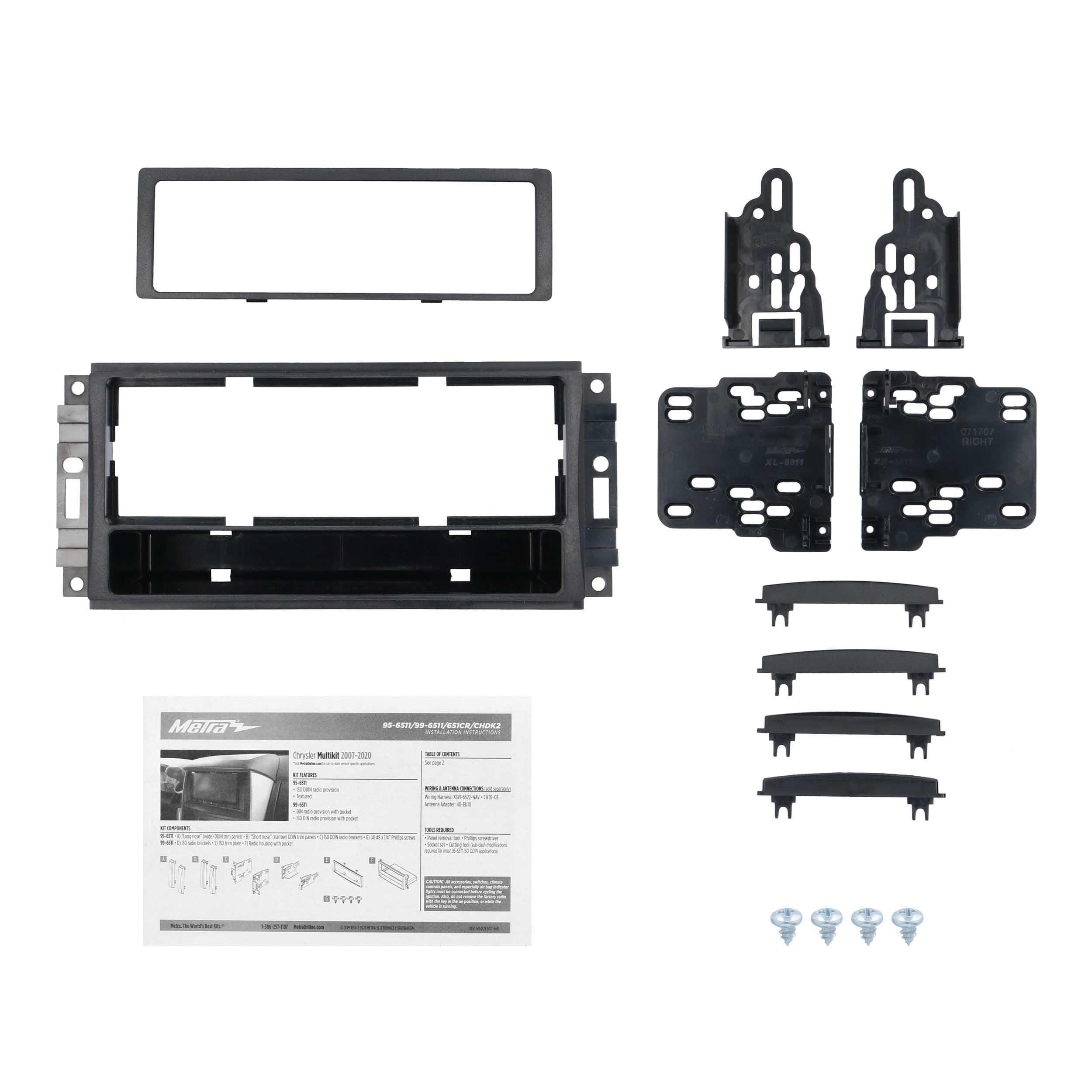 Metra Installation Kit for DIN Stereo CHDK2 | AutoZone