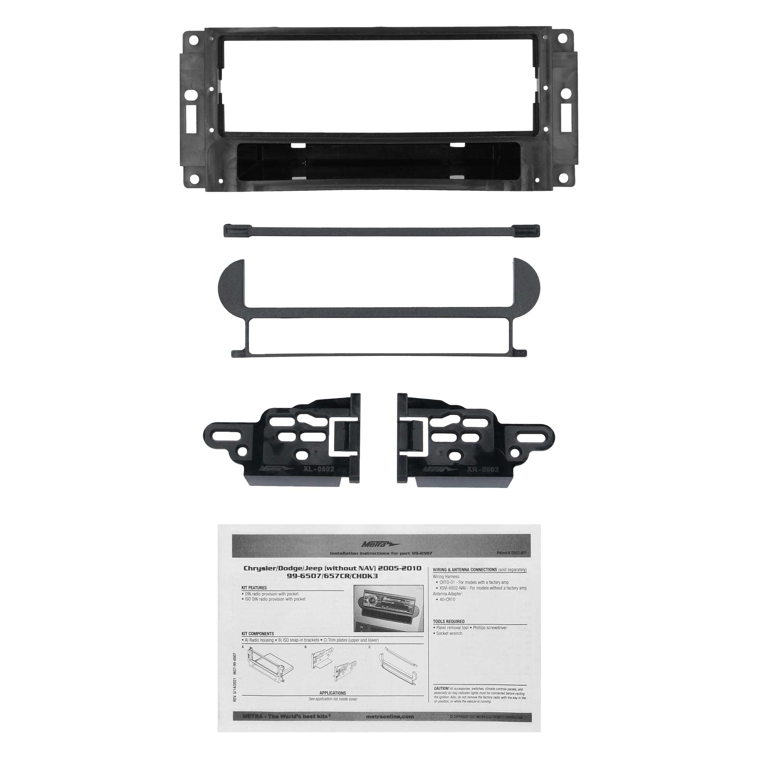 Metra Installation Kit for DIN Stereo CHDK3 | AutoZone