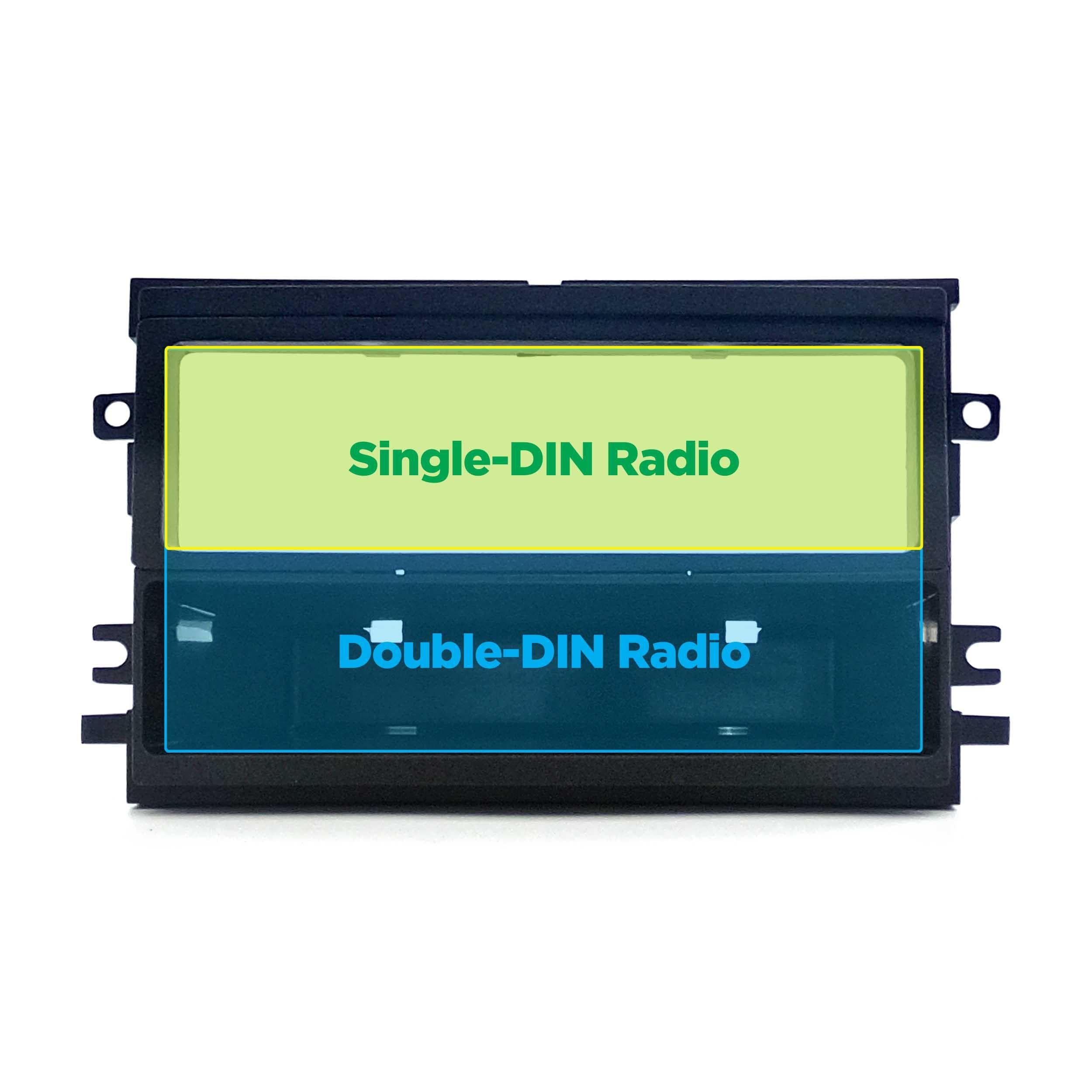 Autoleads DFPK-103 – Kit Adattatore E Cornice Universale Per Autoradio Doppio DIN (103 Mm)