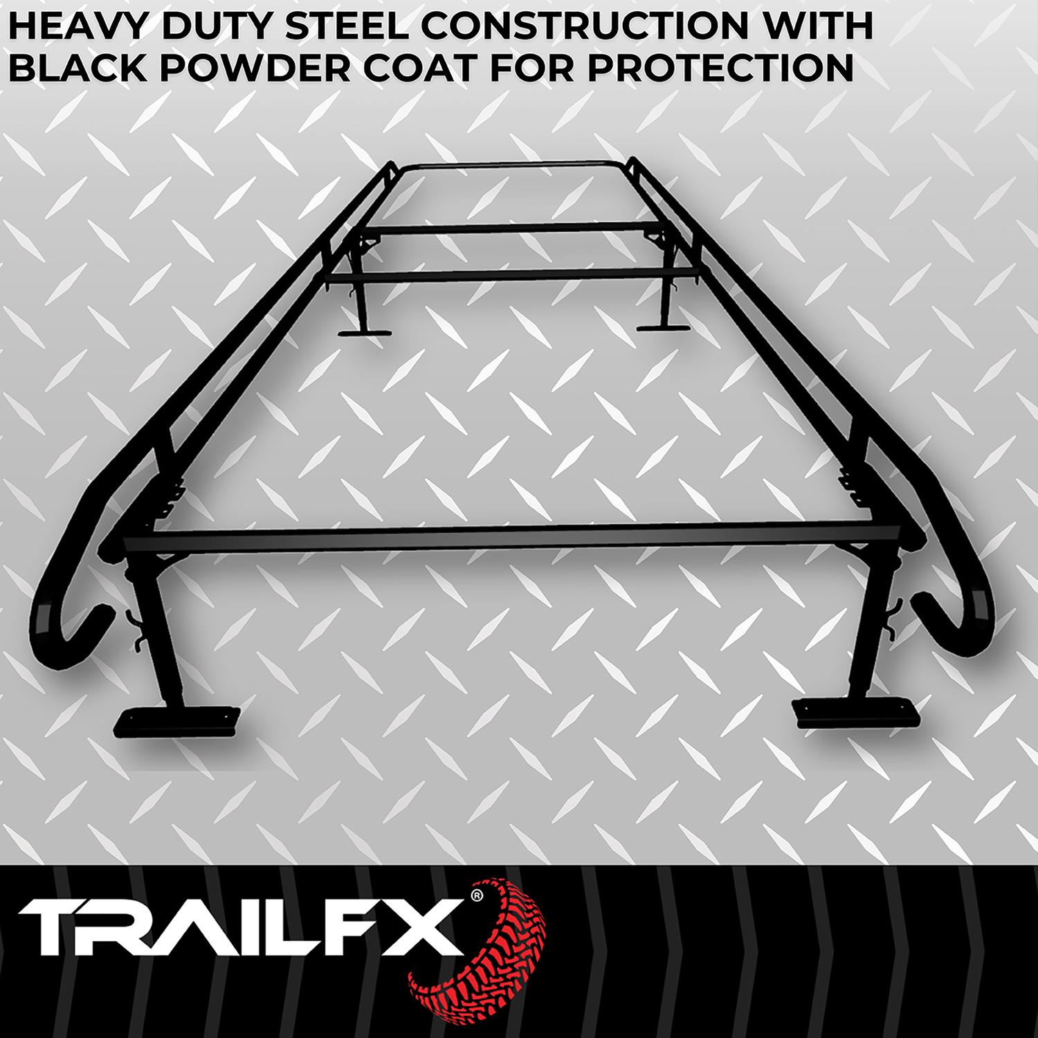 TrailFX Ladder Rack FCLR008B | AutoZone
