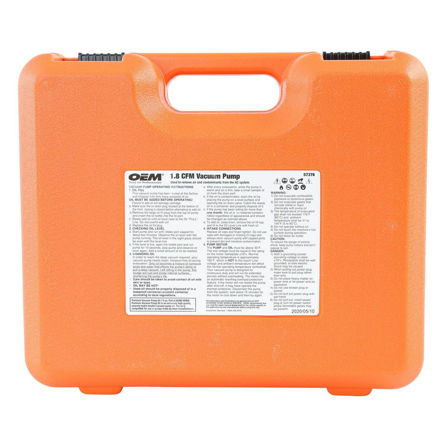 OEMTOOLS A/C Vacuum Pump Electric | AutoZone