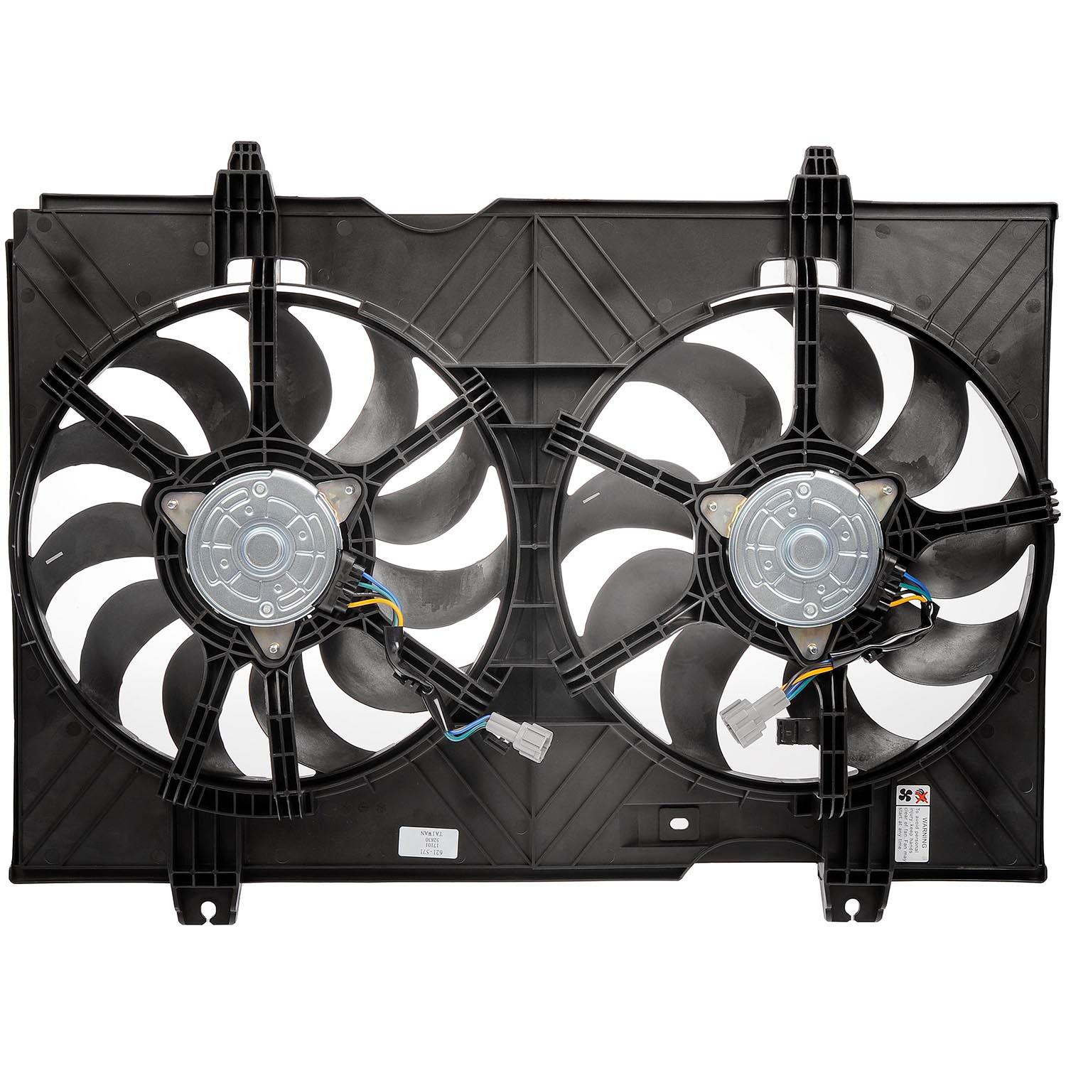 Dorman - OE Solutions Engine Cooling Fan Assembly DL621-571 for Nissan