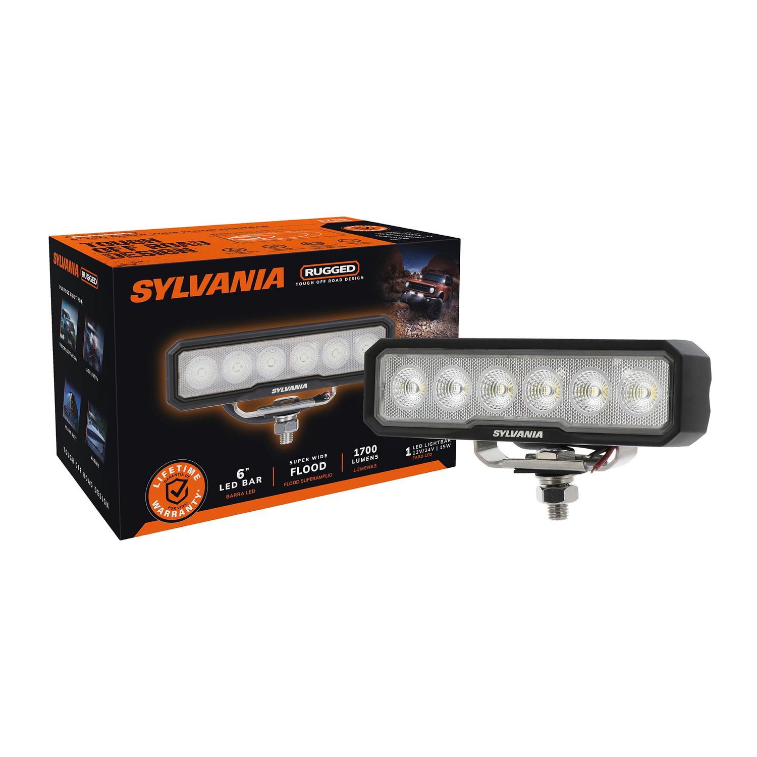 Sylvania Basic Light Bar RGBAR6INFL | AutoZone