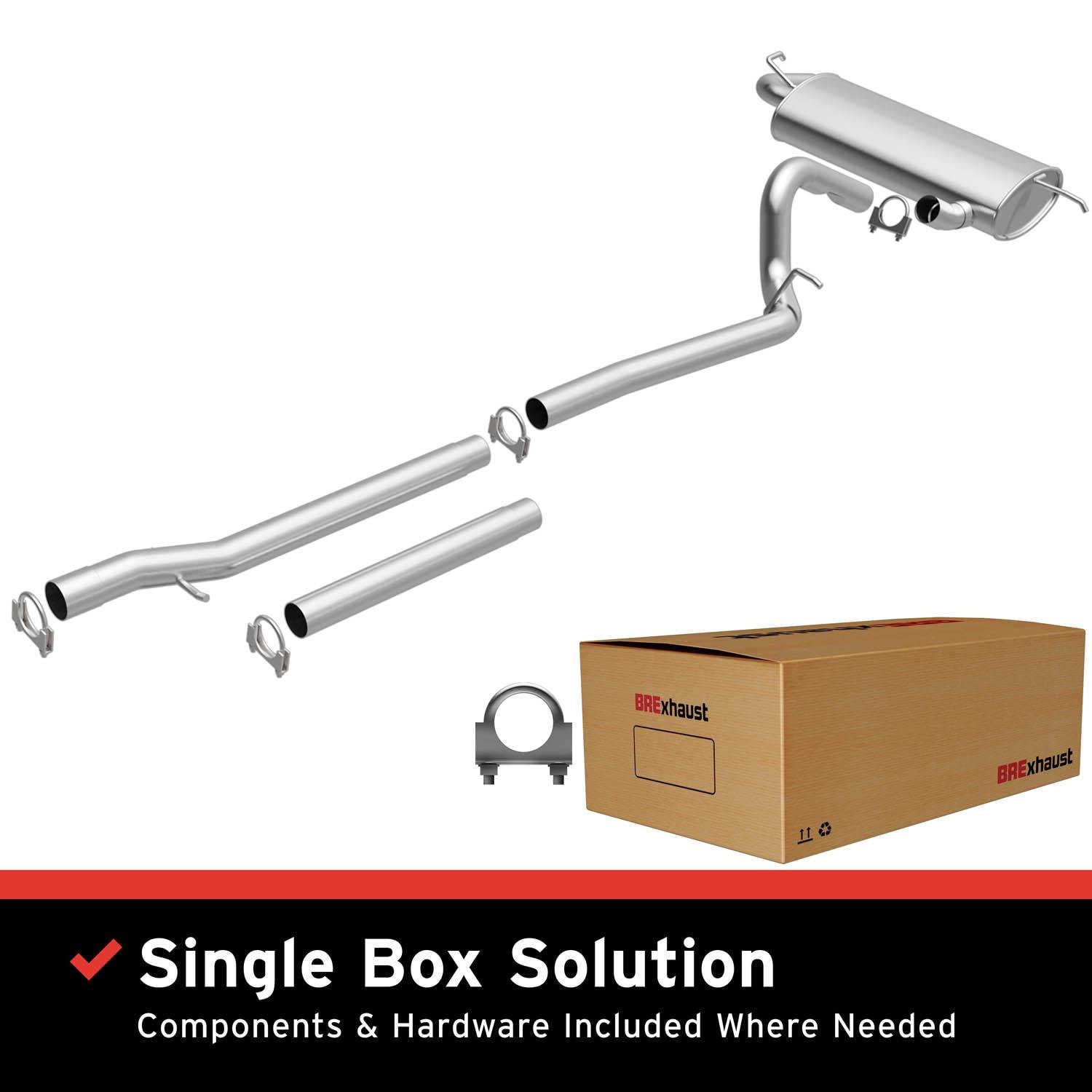 BRExhaust Muffler Kit 106-0045 | AutoZone