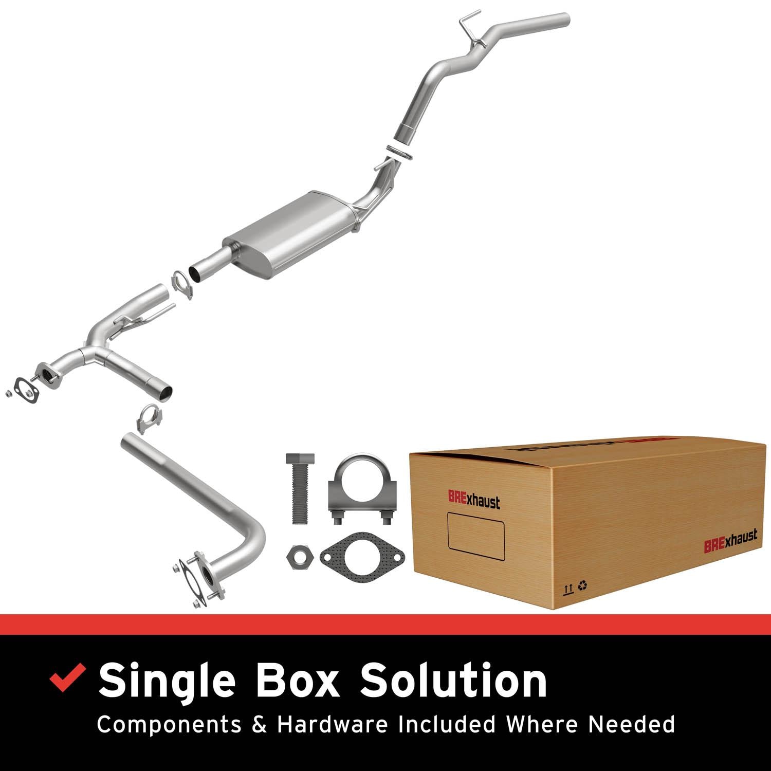 BRExhaust Muffler Kit 106-0065 | AutoZone