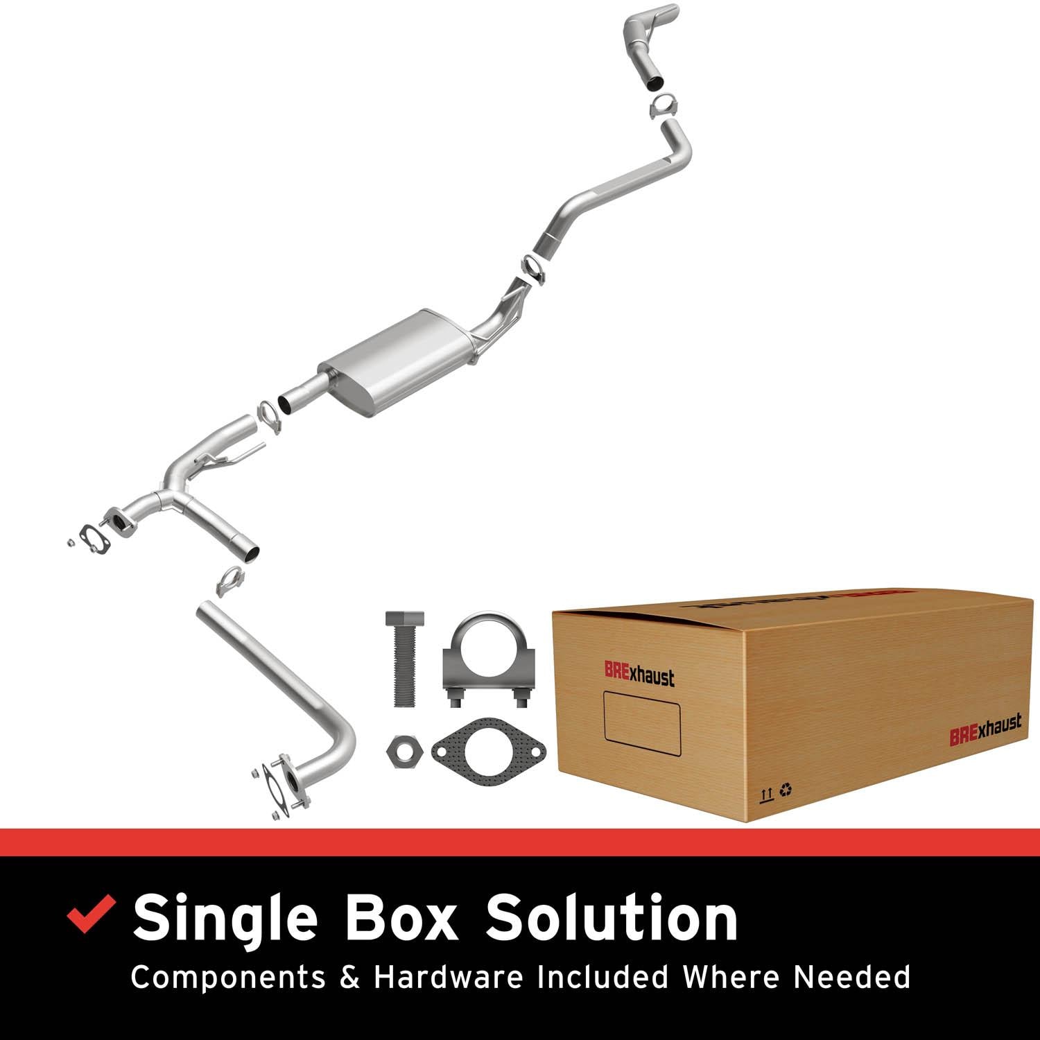 BRExhaust Muffler Kit 106-0066 | AutoZone