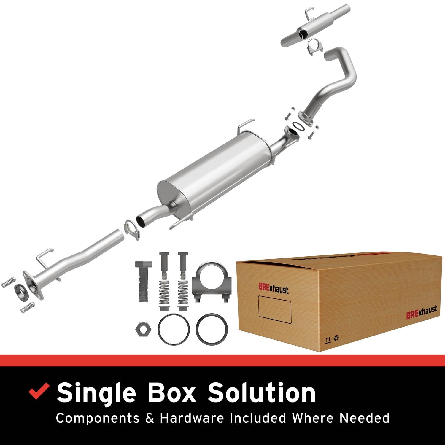 BRExhaust Muffler Kit 106-0075 | AutoZone