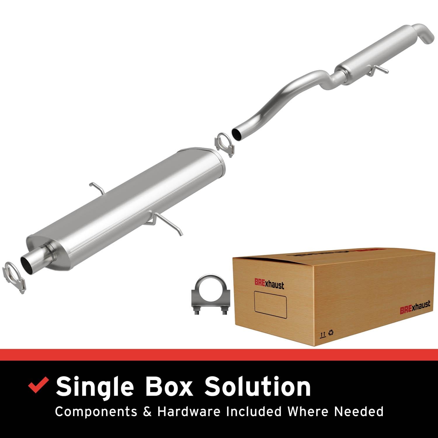 BRExhaust Muffler Kit 106-0114 | AutoZone