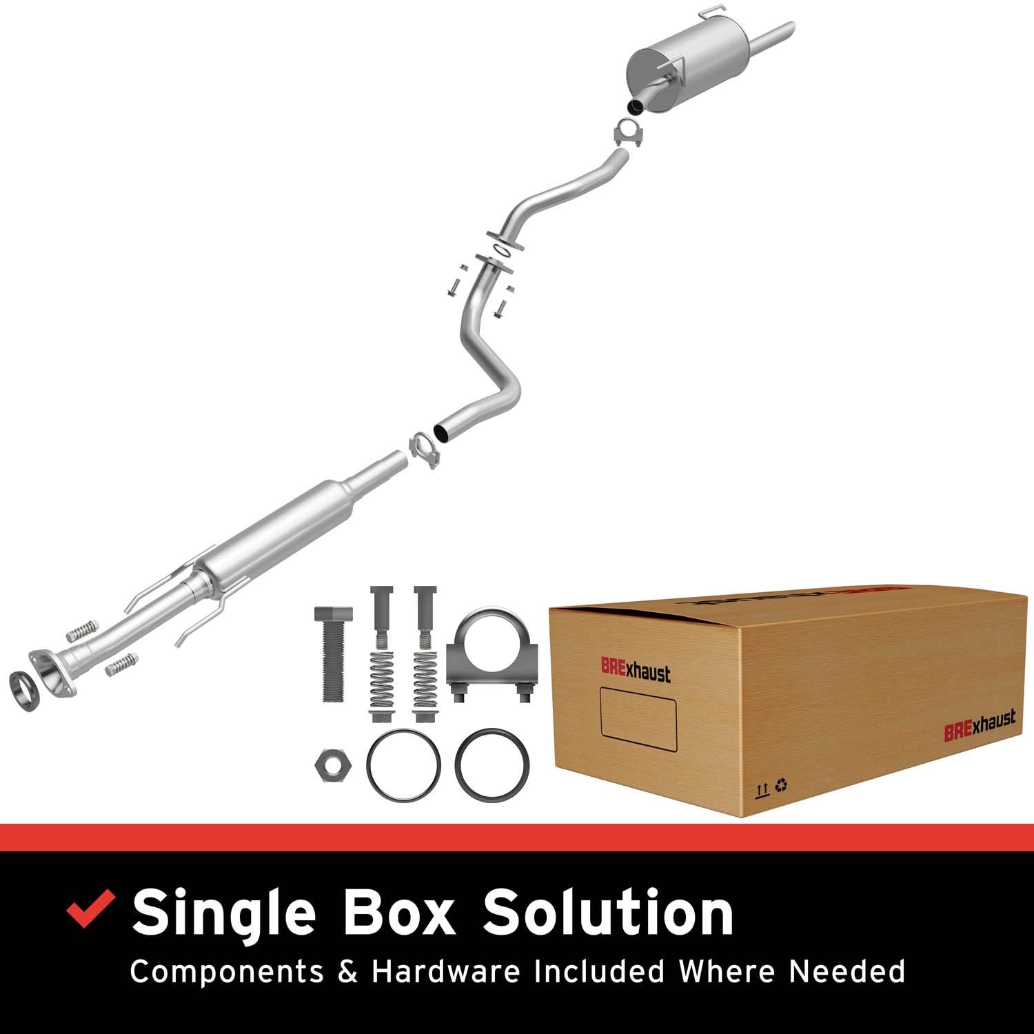 BRExhaust Muffler Kit 106-0157 | AutoZone