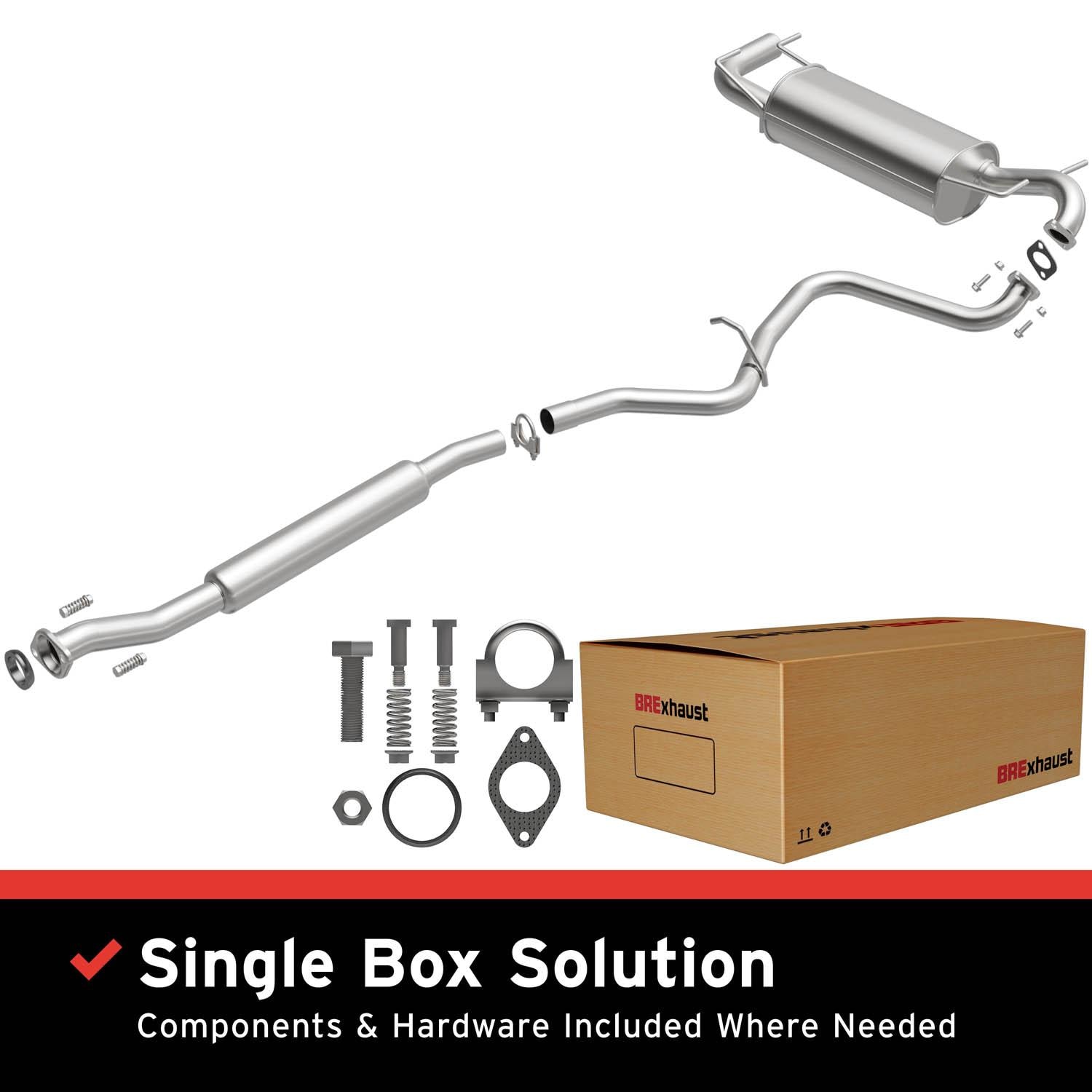 BRExhaust Muffler Kit 106-0182 | AutoZone