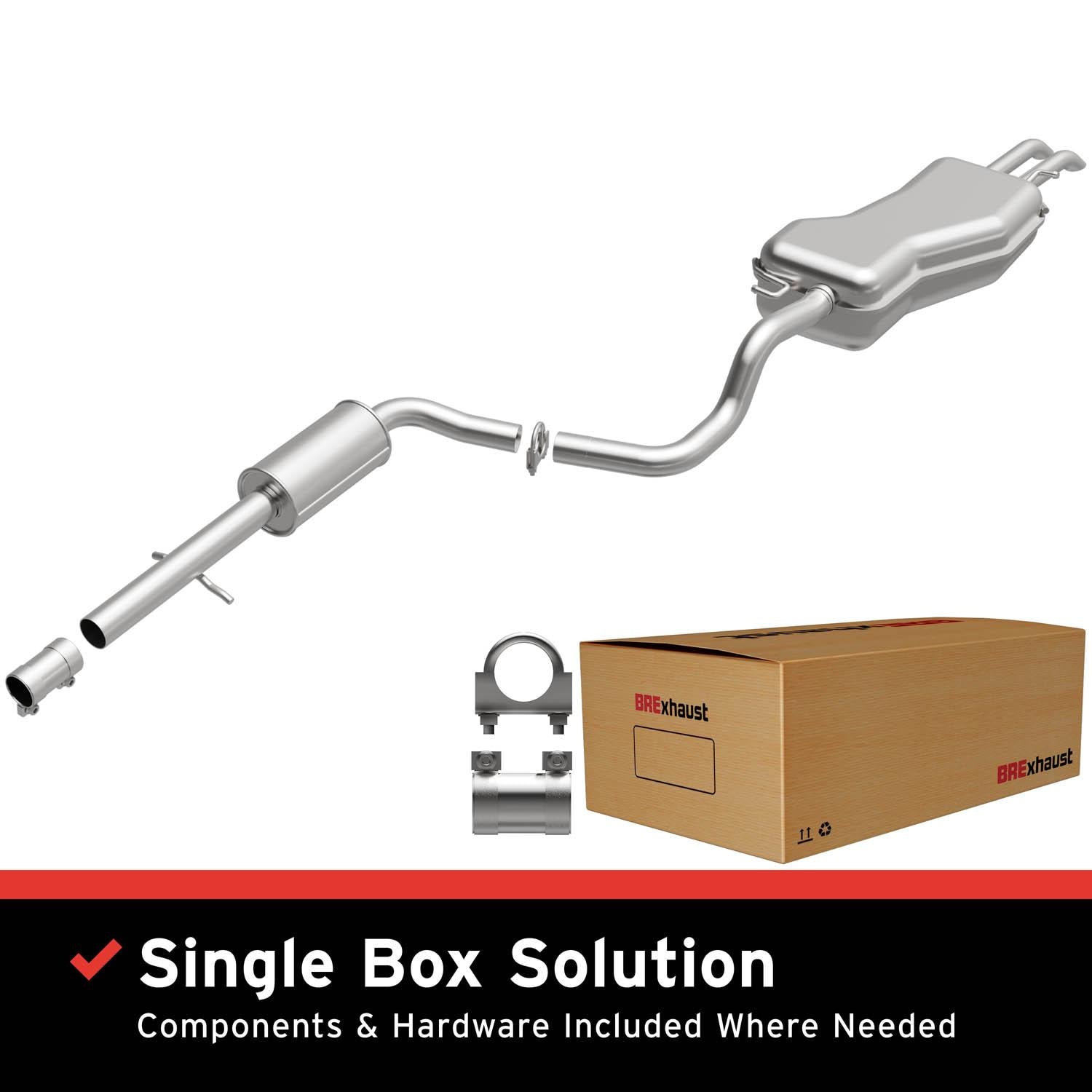 BRExhaust Exhaust System Kit 106-0187 | AutoZone