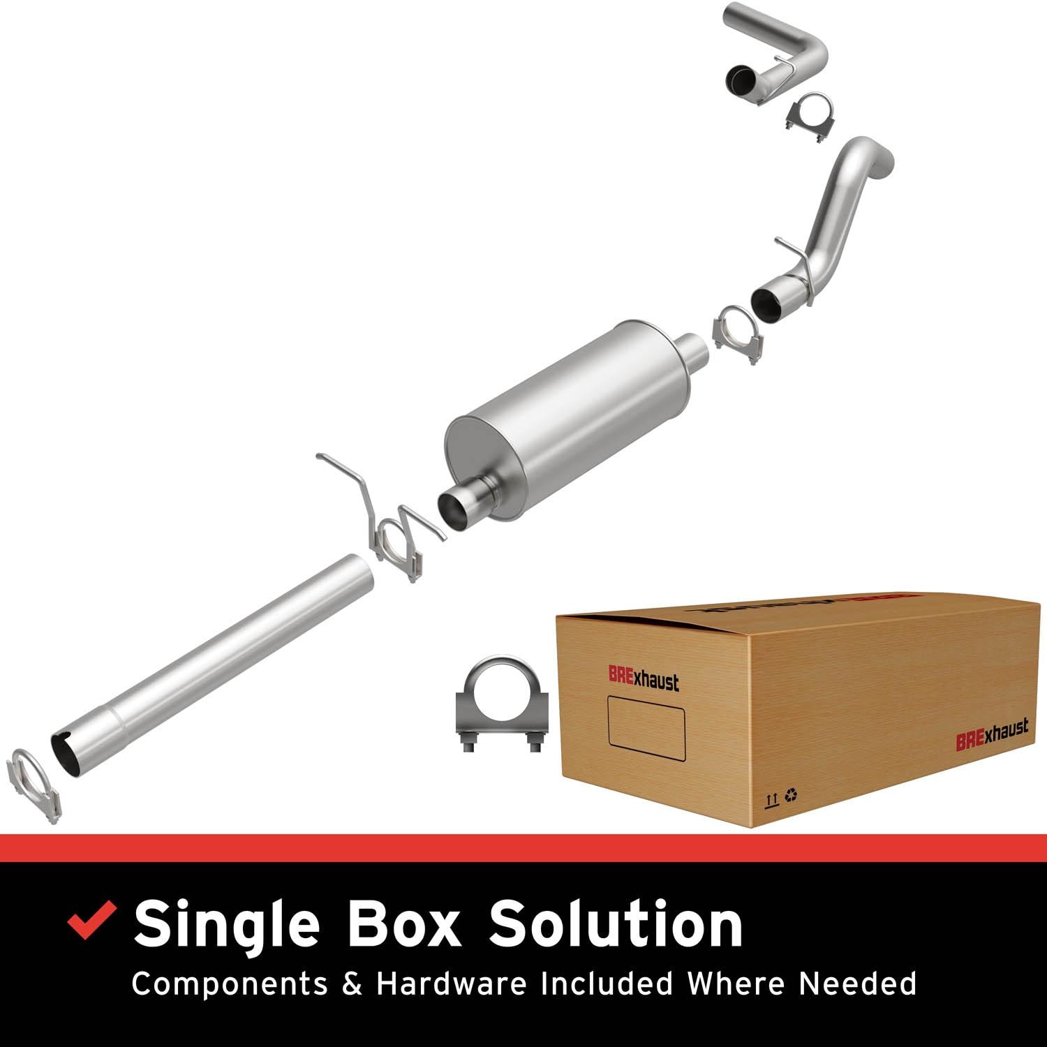 BRExhaust Muffler Kit 106-0212 | AutoZone