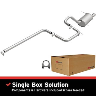 BRExhaust 2001-2010 Chrysler PT Cruiser 2.4L Direct-Fit Exhaust System Kit 106-0232 BRExhaust 2001-2010 Chrysler PT Cruiser 2.4L Direct-Fit Exhaust System Kit 106-0232