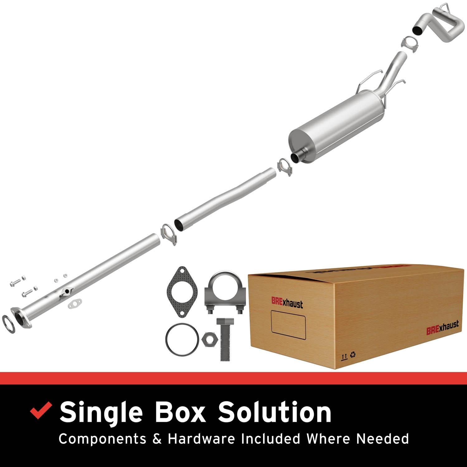 BRExhaust Muffler Kit 106-0240 | AutoZone