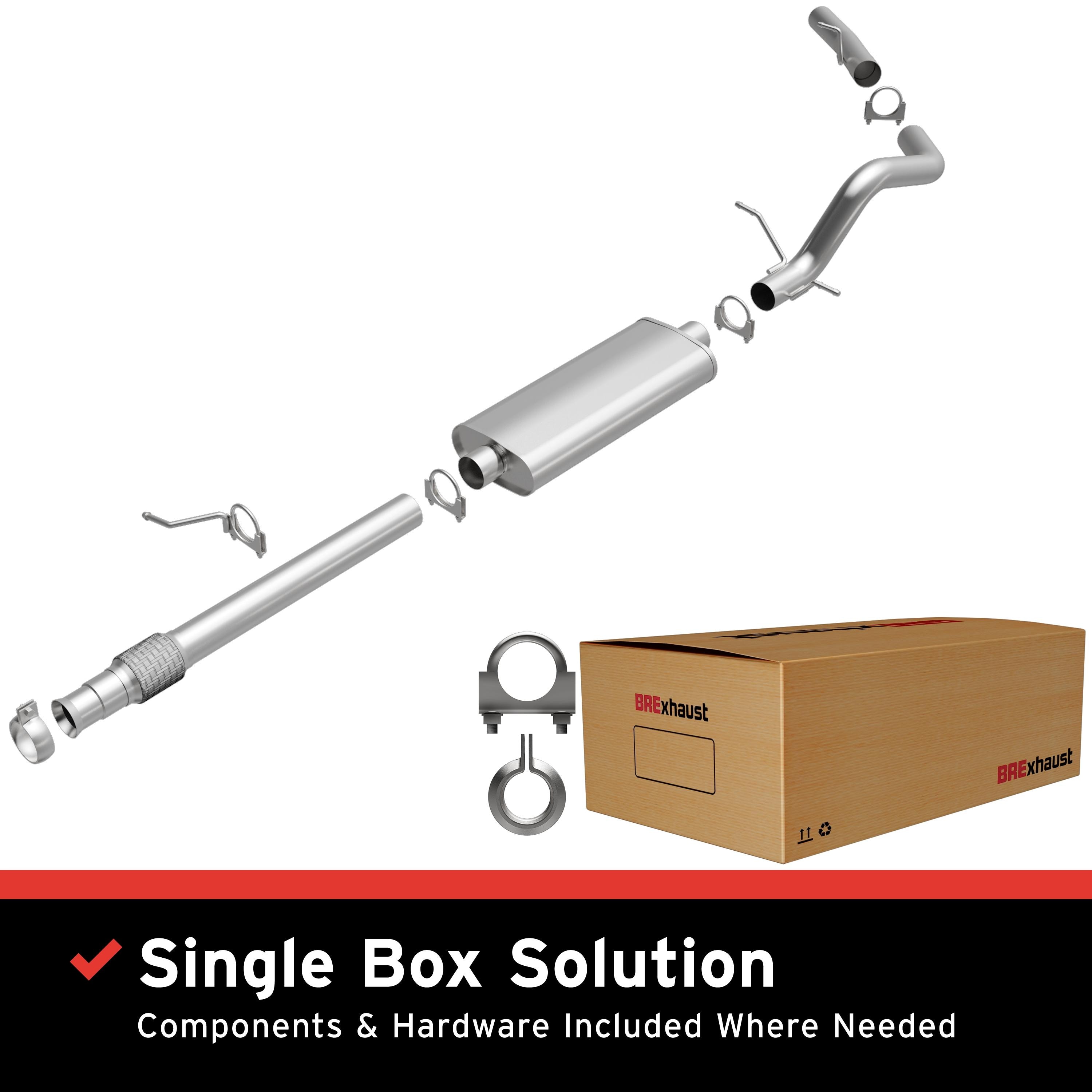 BRExhaust Kits Muffler 106-0291 | AutoZone