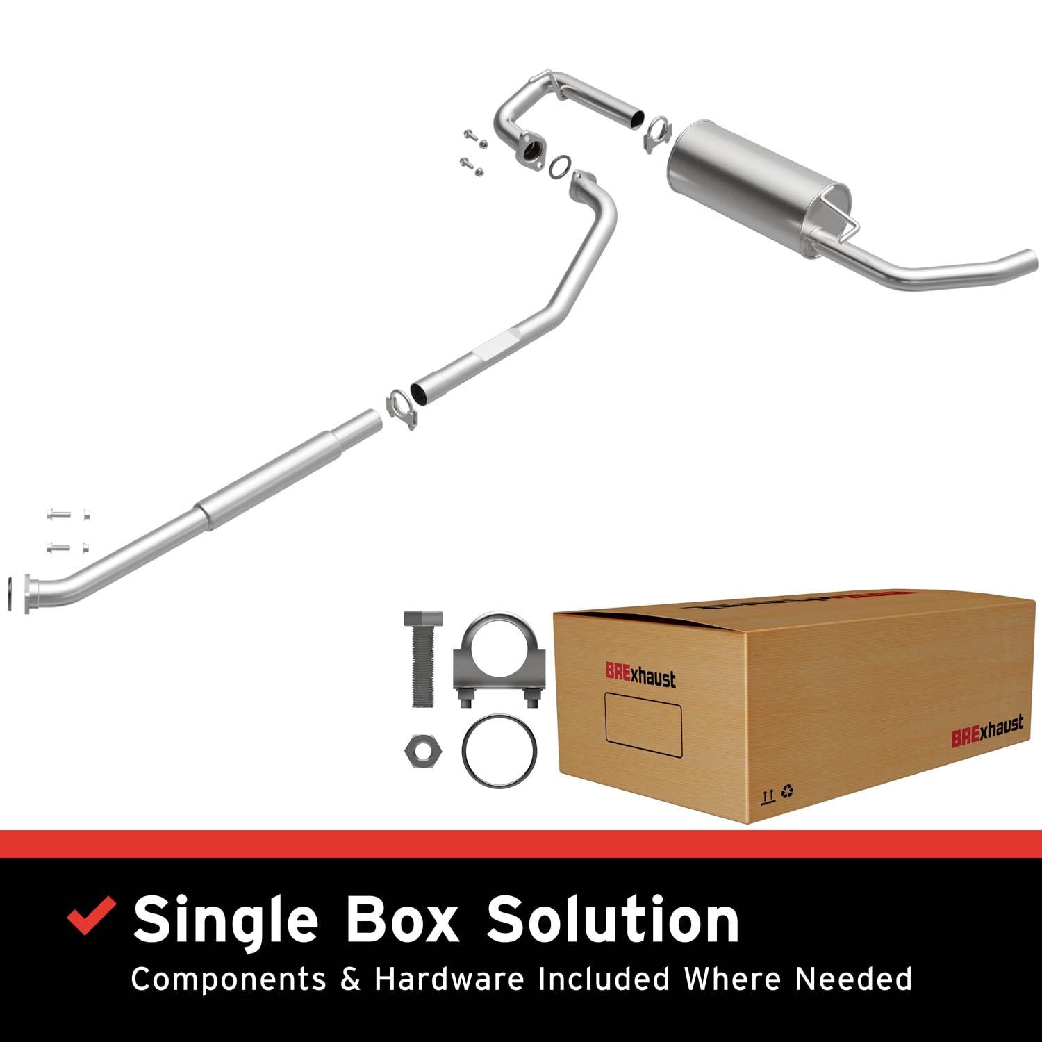 BRExhaust Muffler Kit 106-0409 | AutoZone
