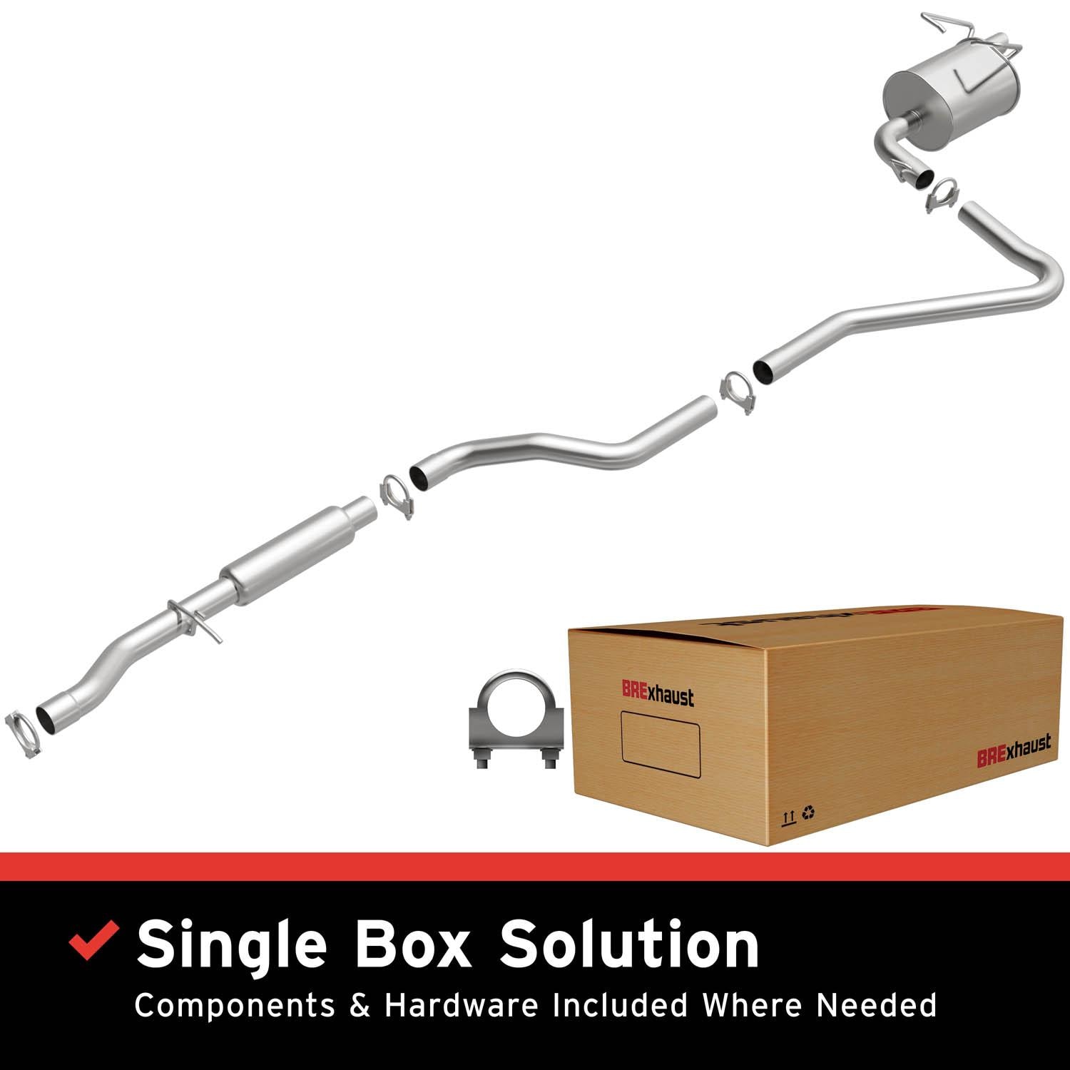 BRExhaust Muffler Kit 106-0443 | AutoZone