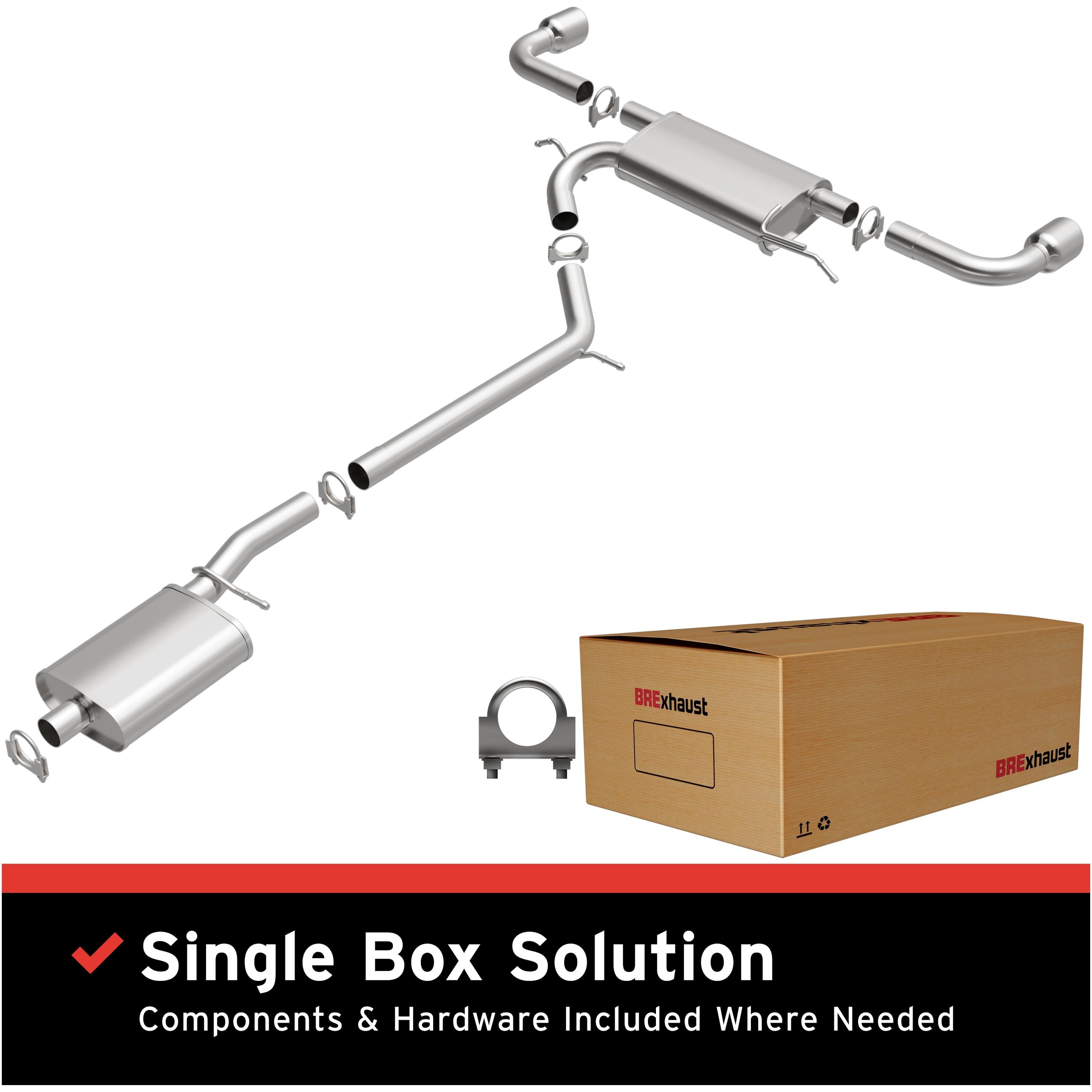 BRExhaust Kits Exhaust Pipe 106-0447 | AutoZone