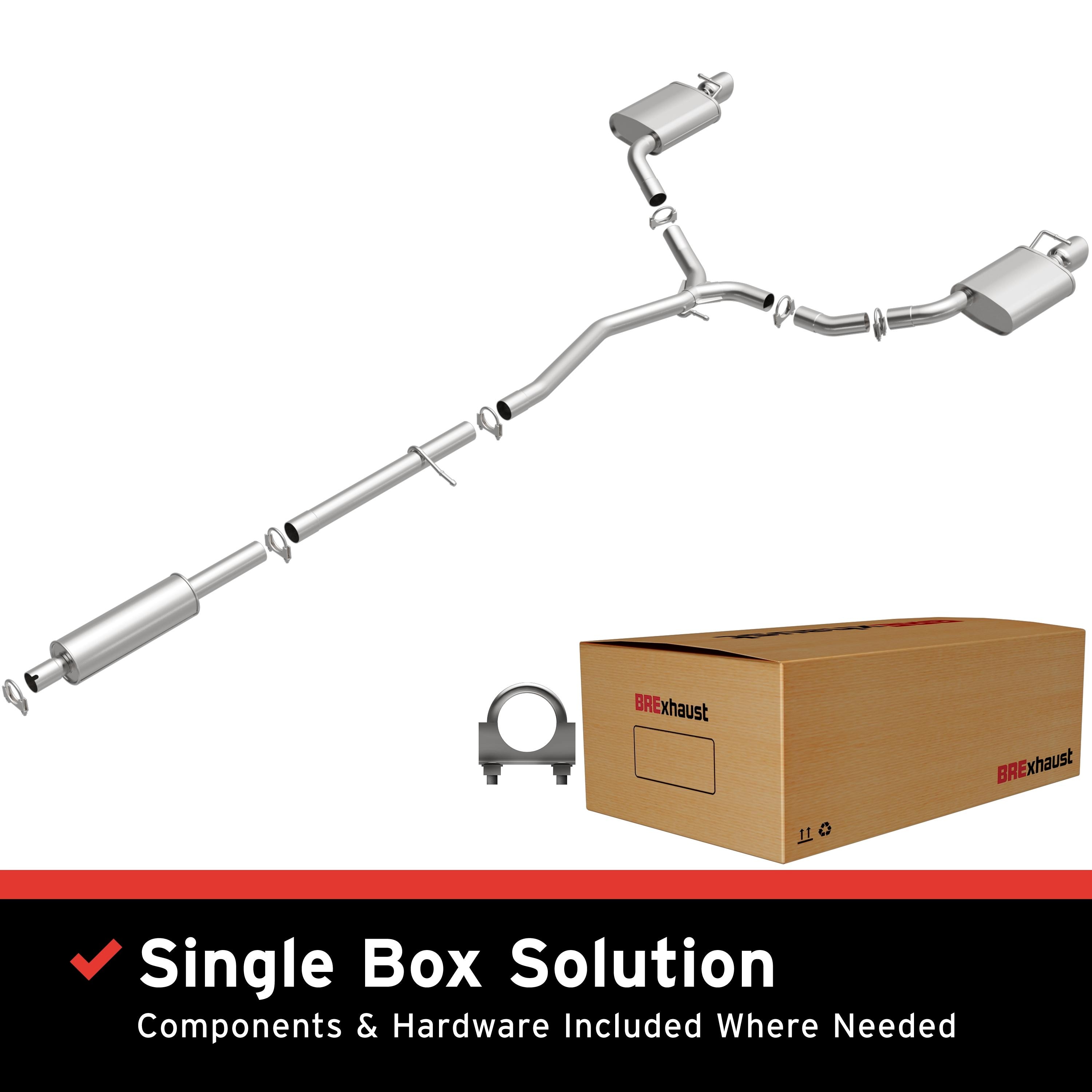 BRExhaust Kits Muffler 106-0459 | AutoZone
