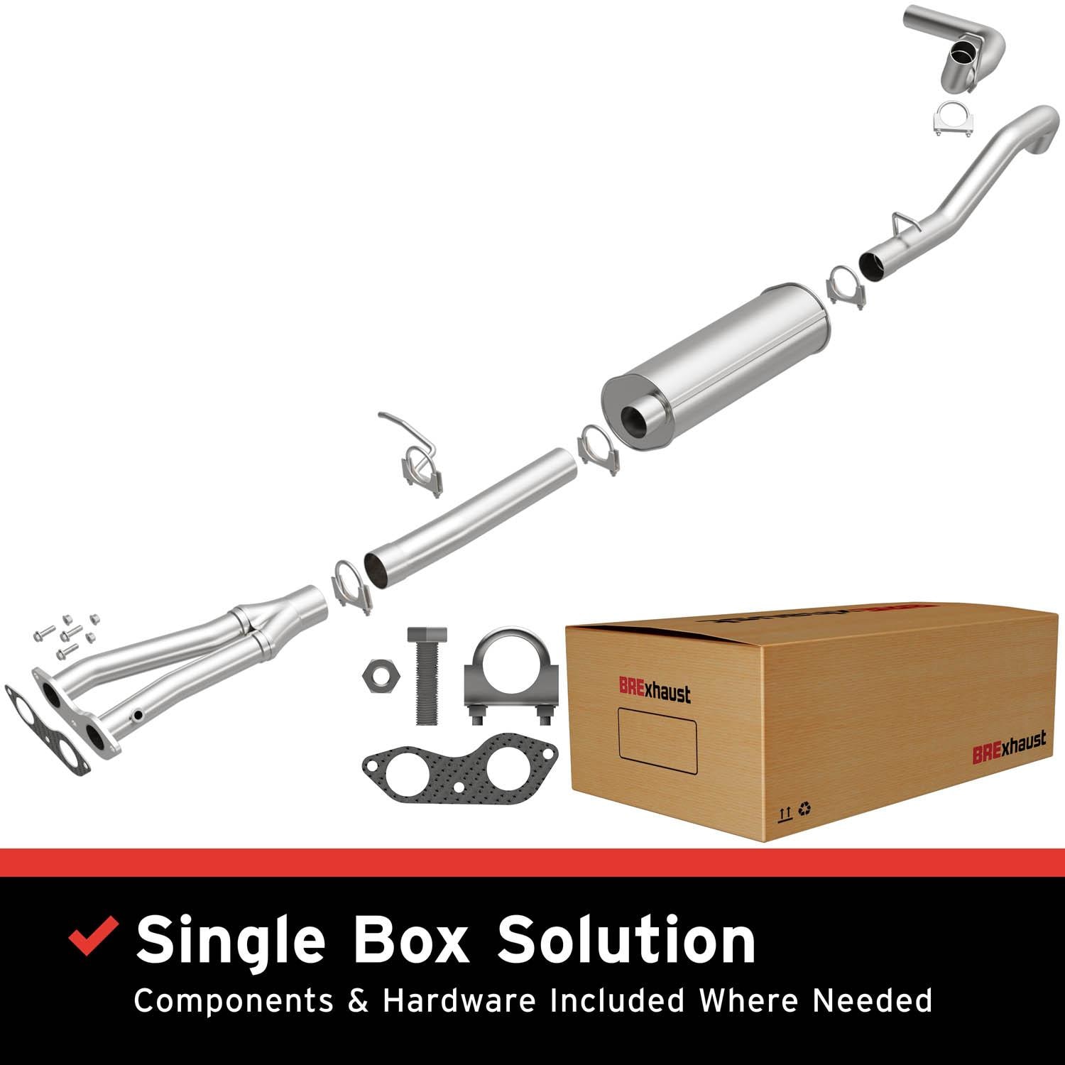 BRExhaust Kits Muffler 106-0472 | AutoZone