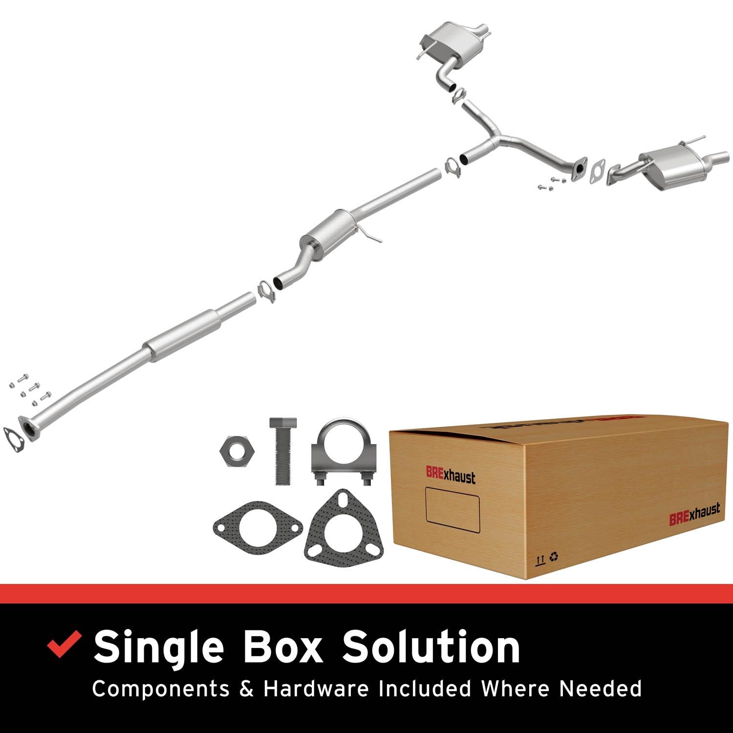 BRExhaust Muffler Kit 106-0555 | AutoZone