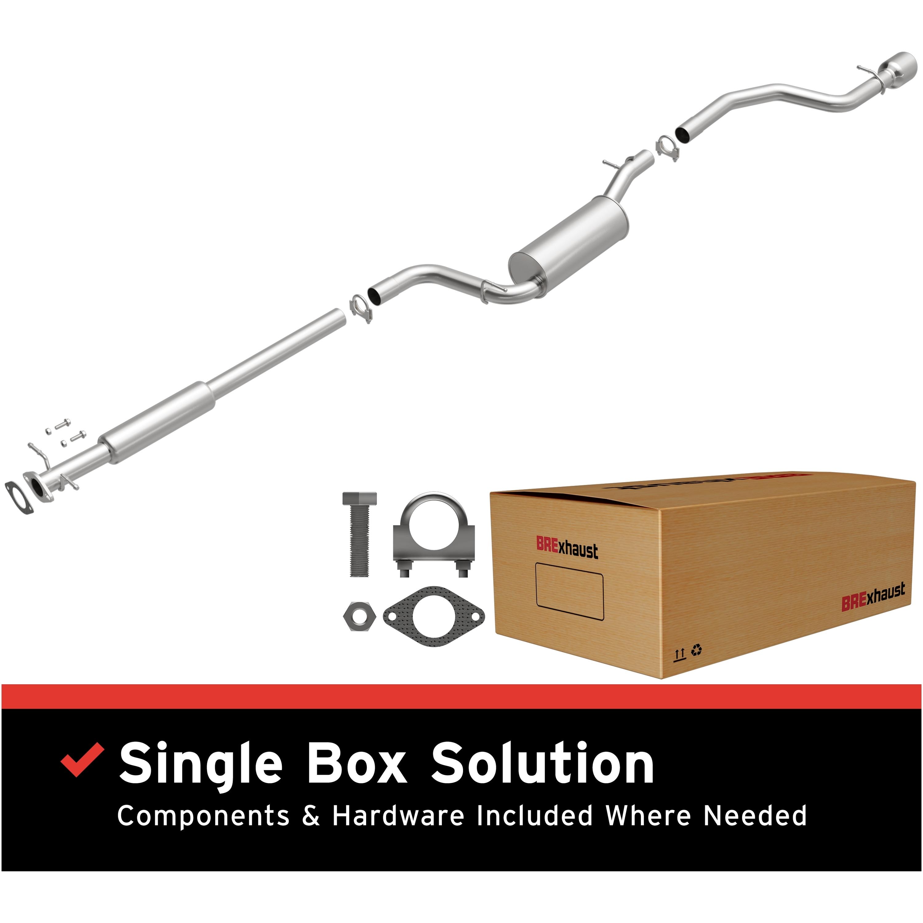 BRExhaust Kits Muffler 106-0645 | AutoZone