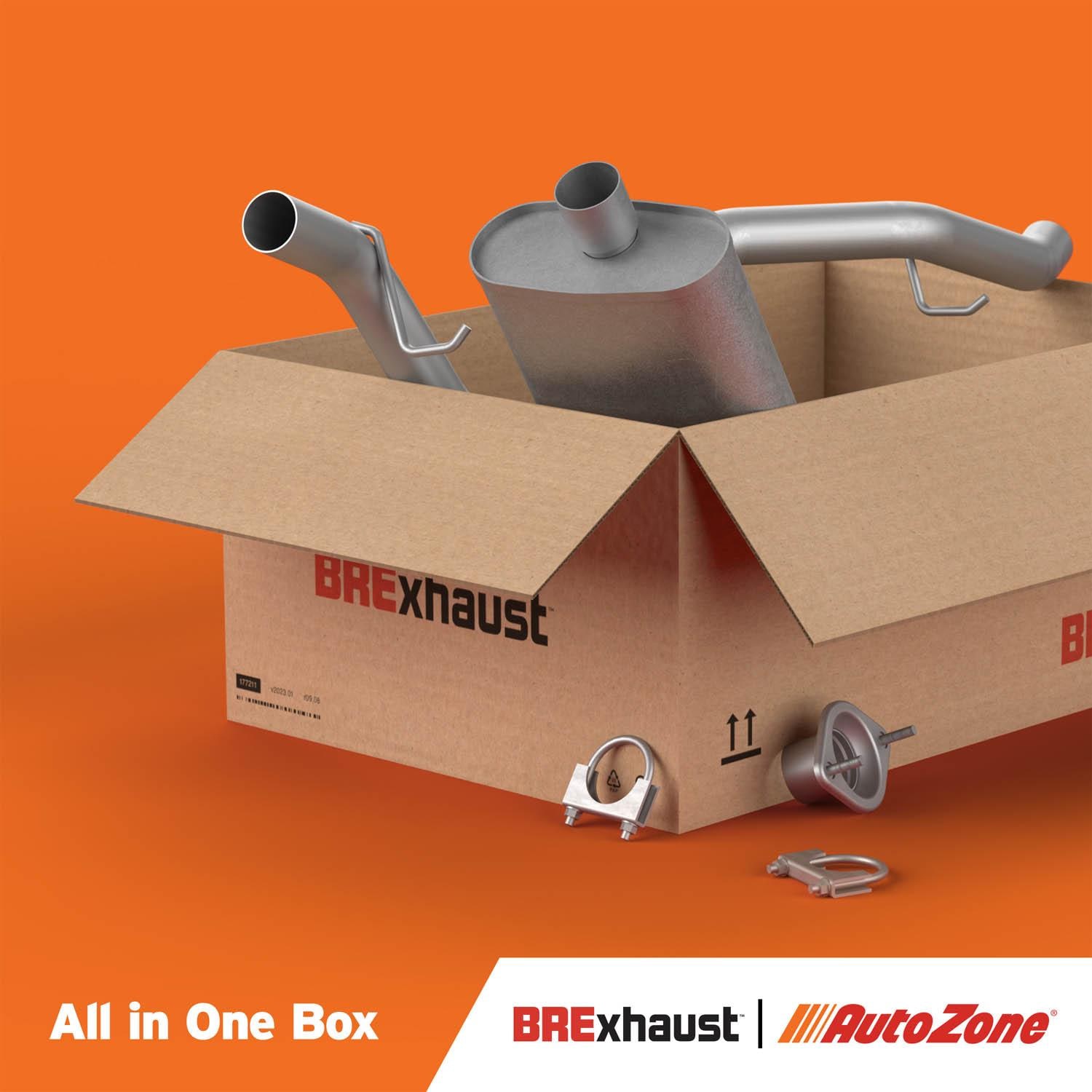 BRExhaust Muffler Kit 106-0657 | AutoZone