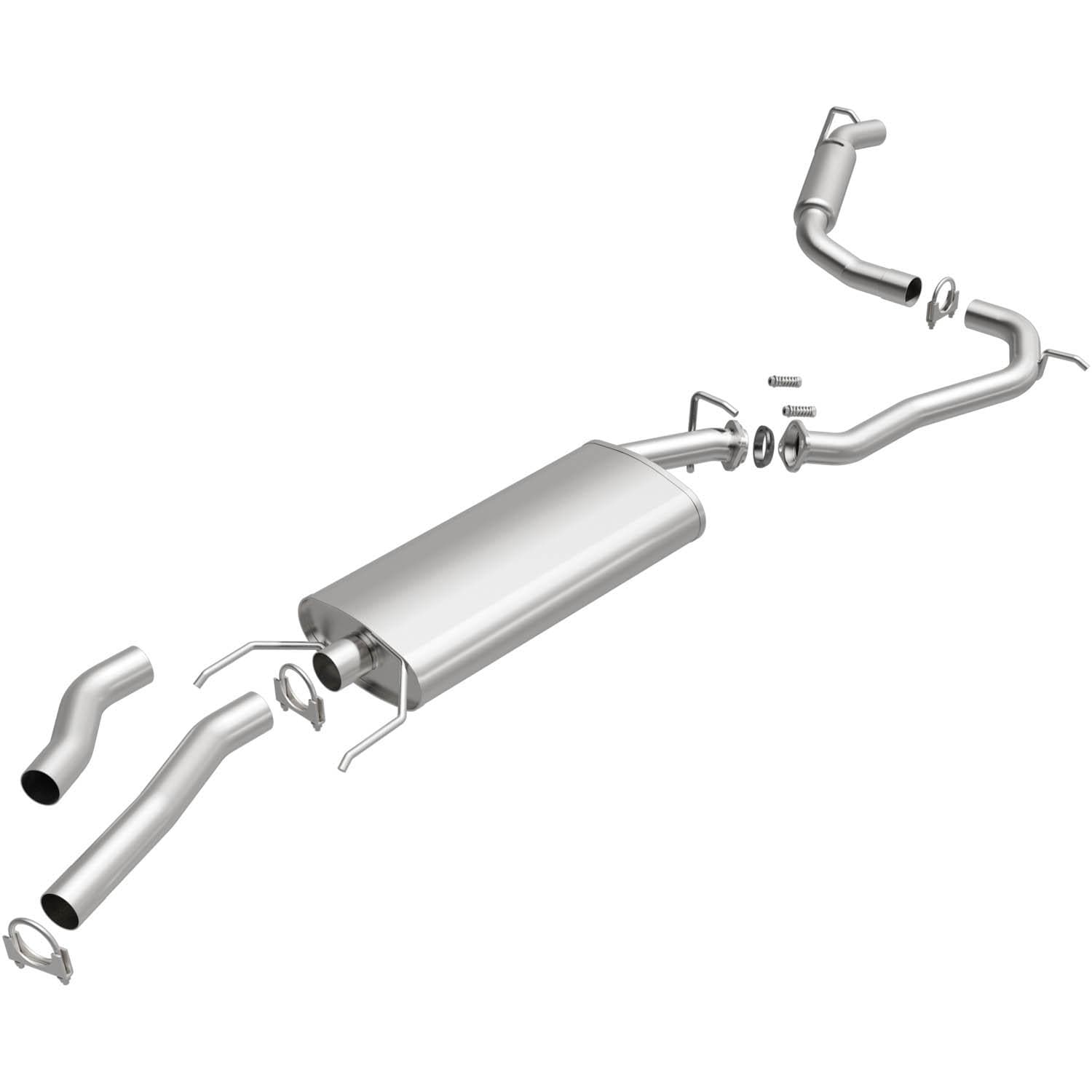 BRExhaust Clamp-On Exhaust Muffler Assembly 106-0717 | AutoZone