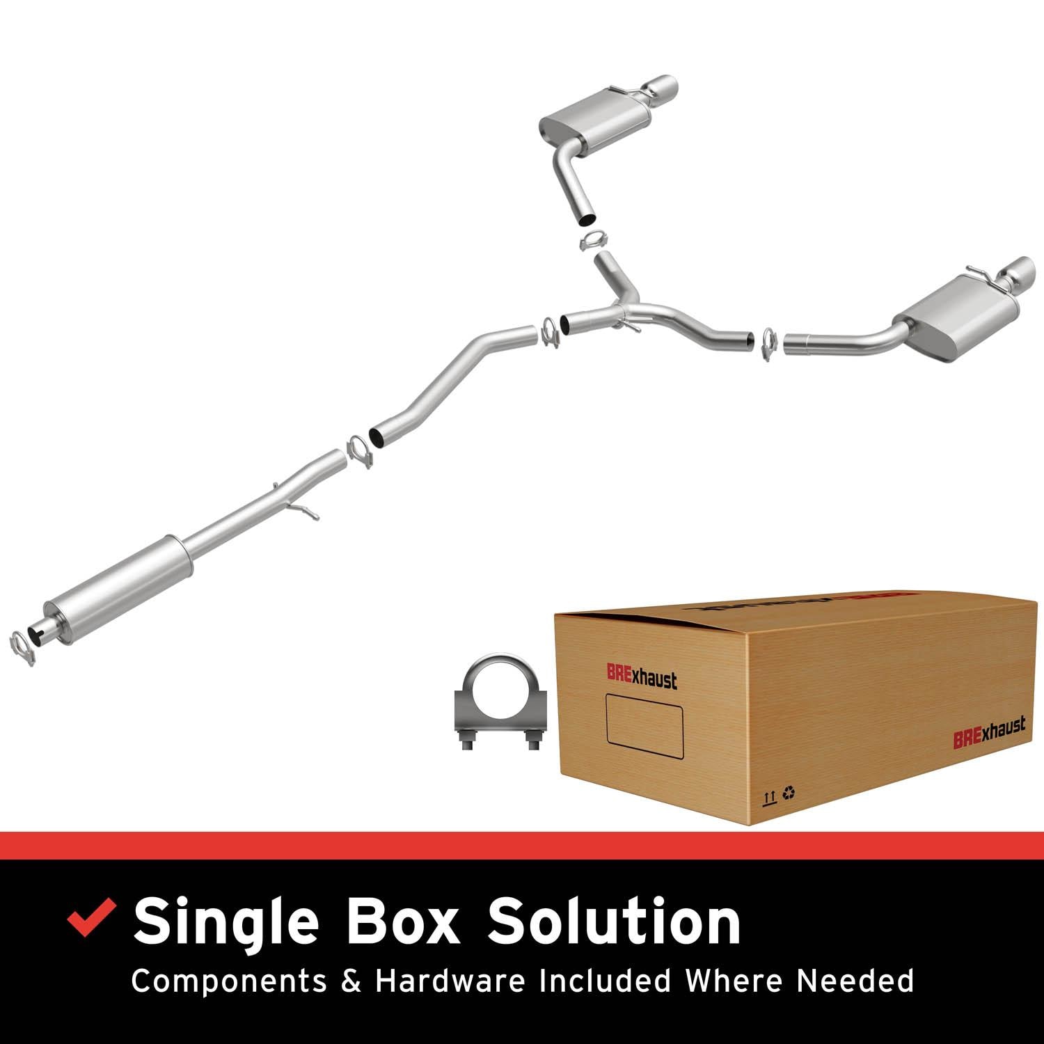 BRExhaust Exhaust System Kit 106-0805 | AutoZone