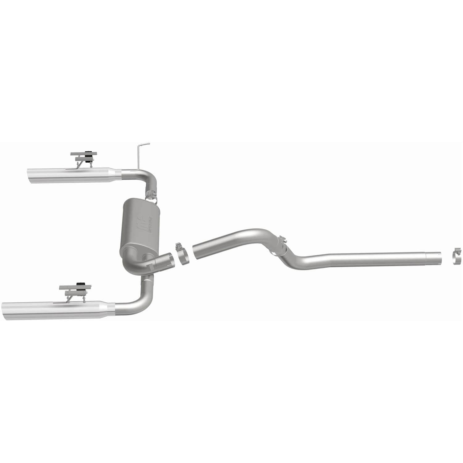 MagnaFlow Exhaust Products Street Series Exhaust System Kit 15684 ...