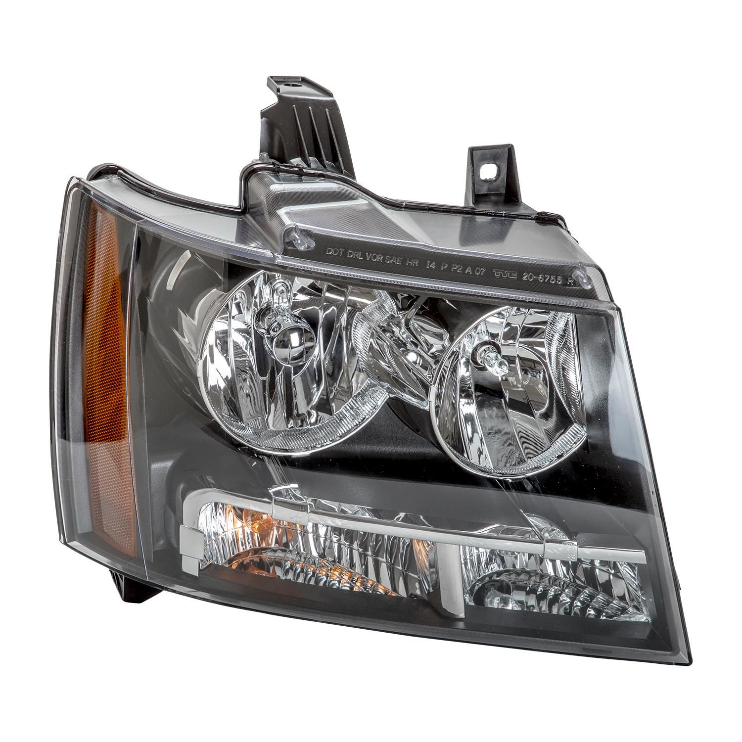Phare Avant Gauche TYC 20-11256-15-2 Pour Citroën C4 Picasso I - Avec Moteur Électrique - H7 H1 H6W