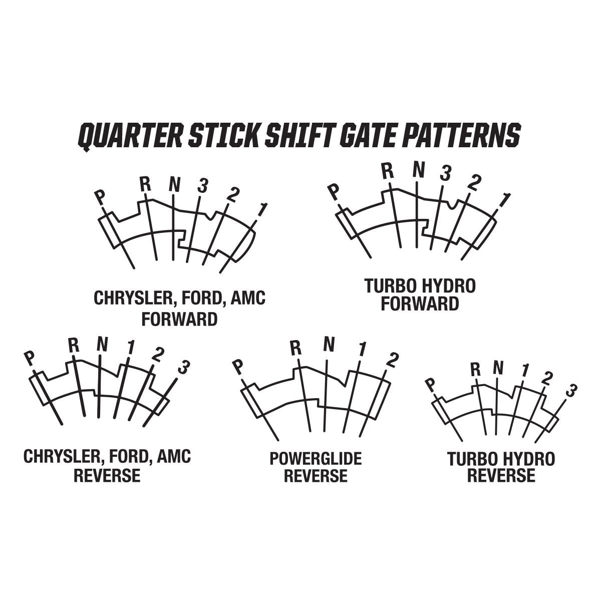 Hurst Pistol-Grip Quarter Stick Automatic Shifter Kit | AutoZone