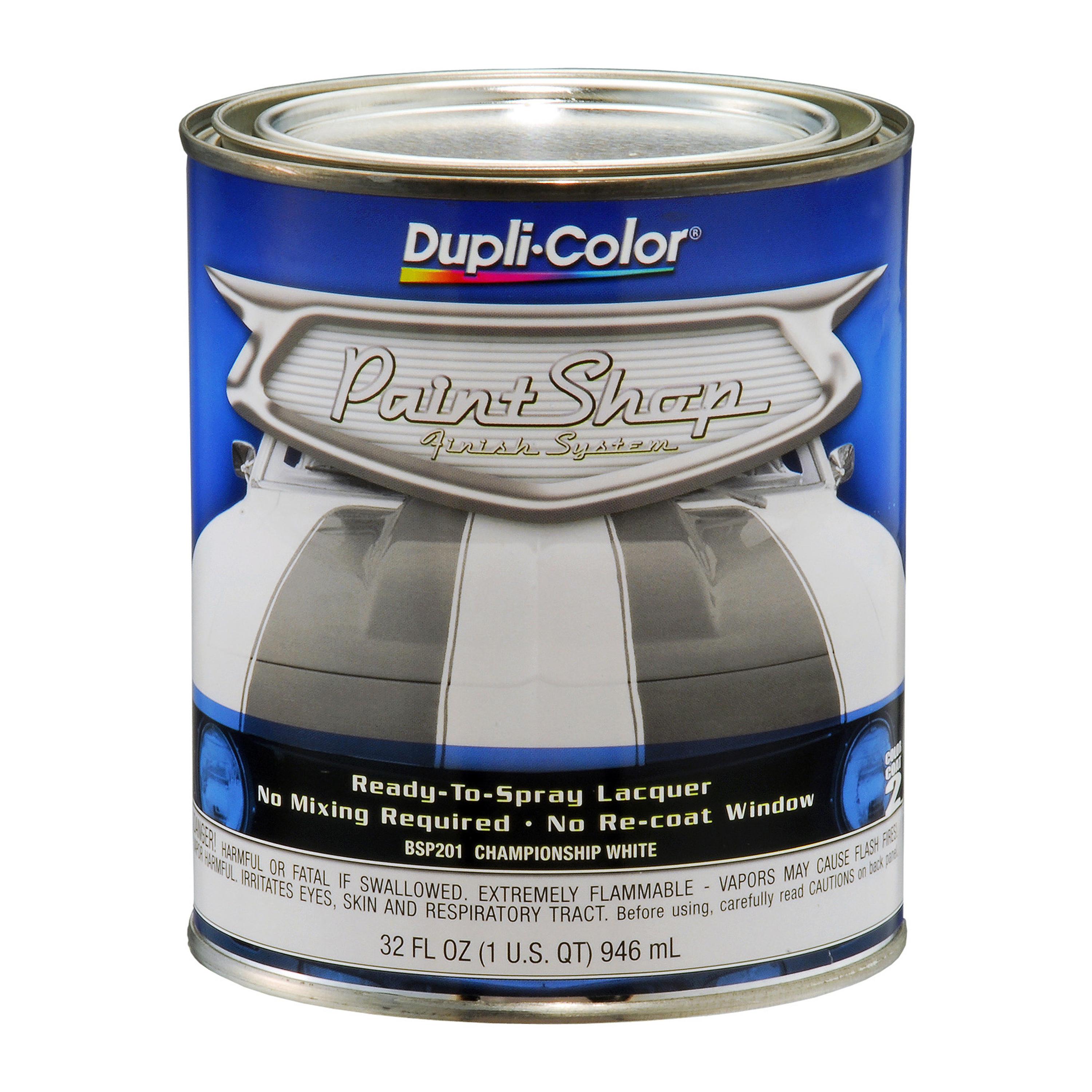 Dupli-Color Paint Shop Championship White Lacquer for Cadillac Brougham