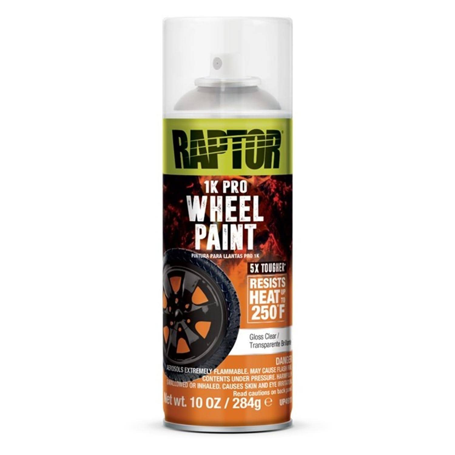 RAPTOR Clear Wheel Paint High Temp Aerosol Paint for Cadillac Brougham