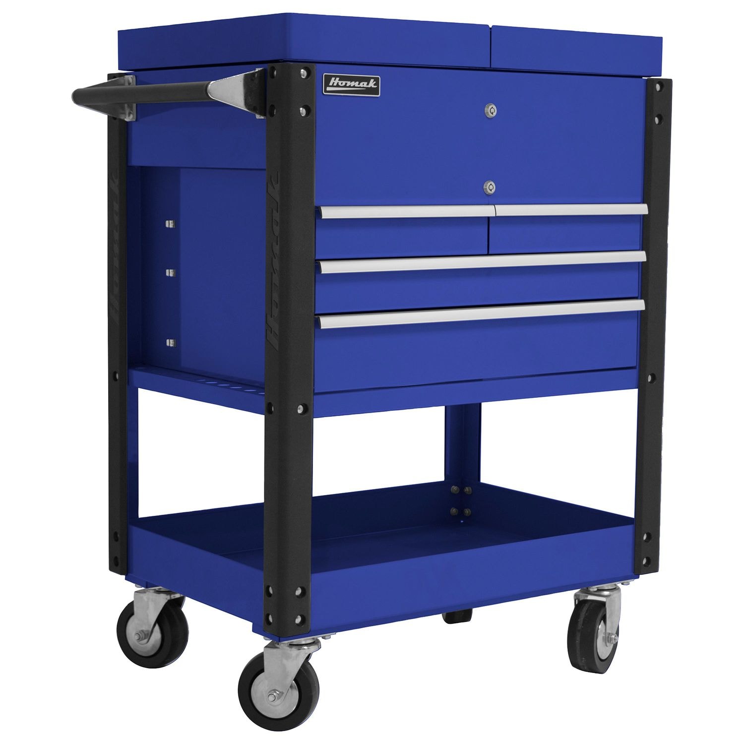 Homak Storage Cabinet HOM35STCBL | AutoZone