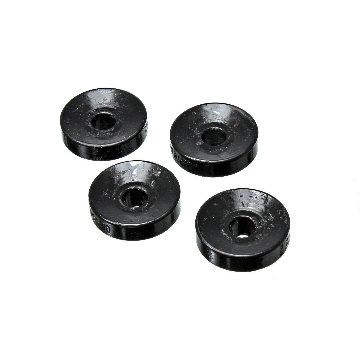 Energy Suspension Rear Shock Bushings For Honda Civic 2006-2010 - Red Polyurethane