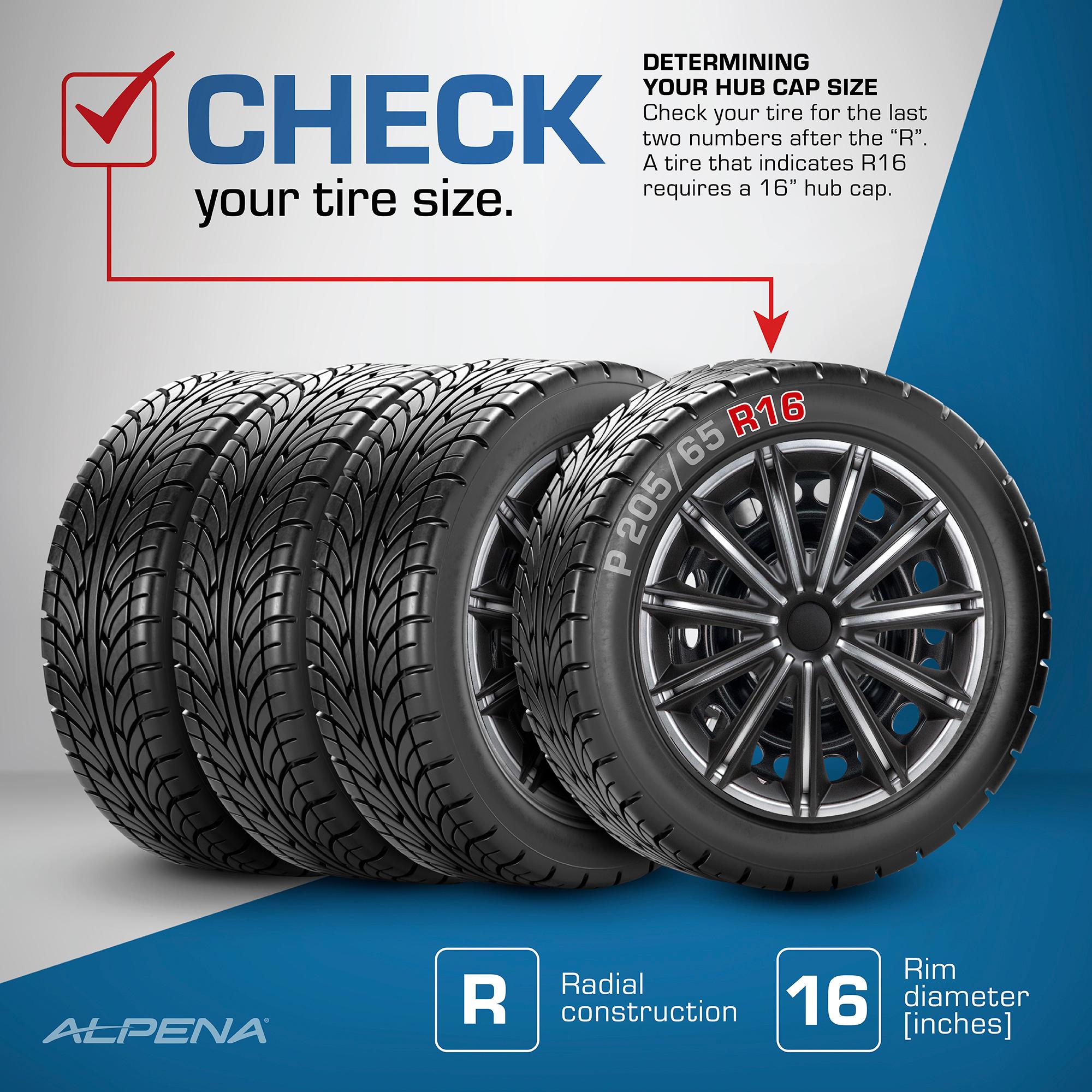 Alpena Wheel Cover Kit 58429 | AutoZone