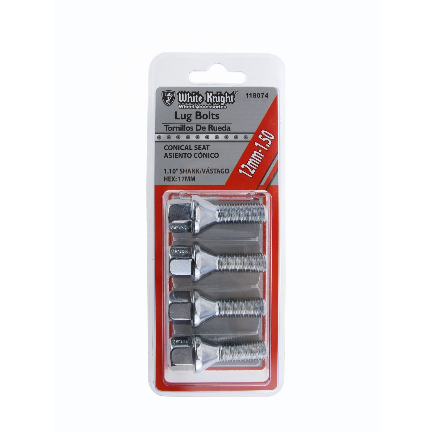 White Knight Wheel Lug Bolt 118074 | AutoZone