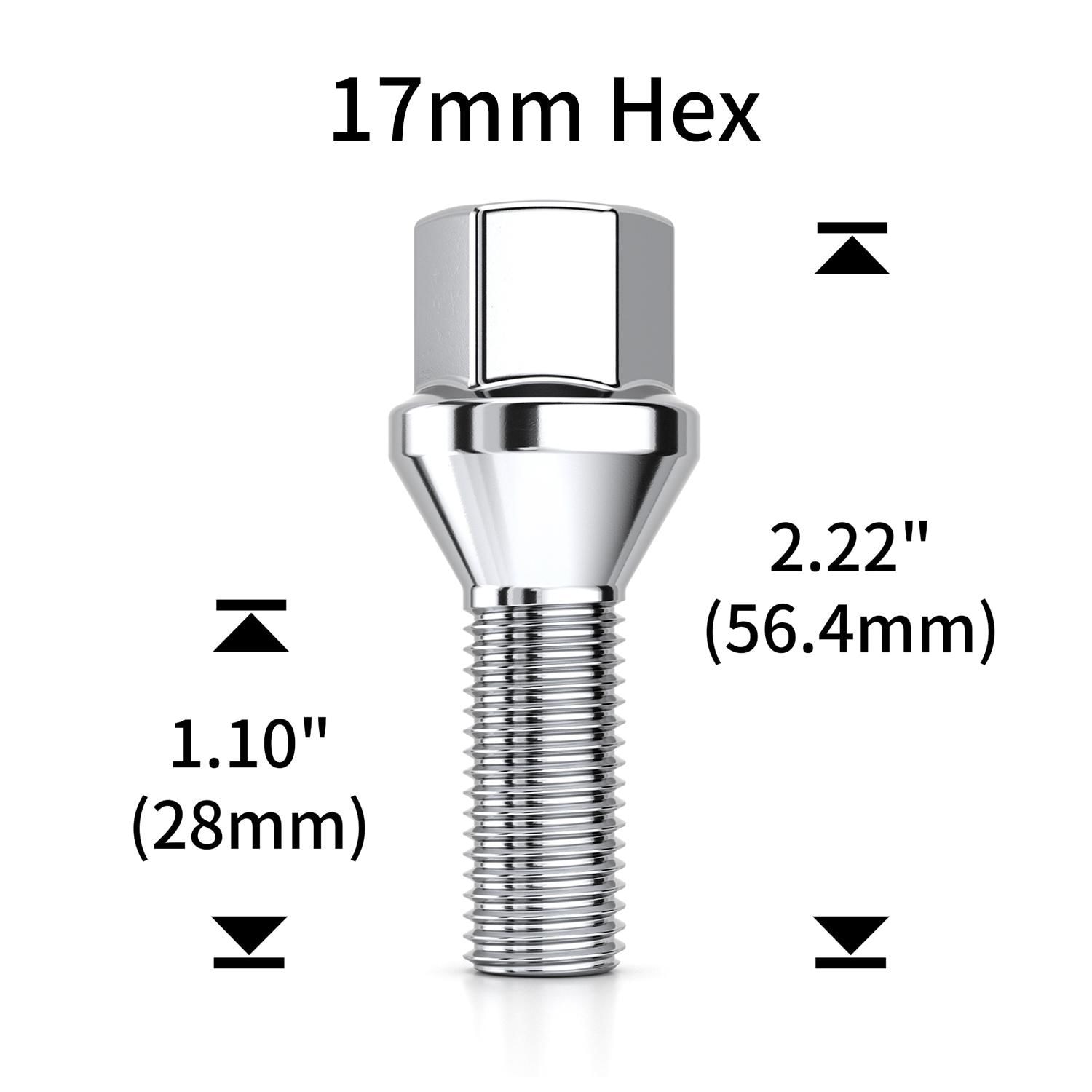 White Knight Wheel Lug Bolt 118204 | AutoZone