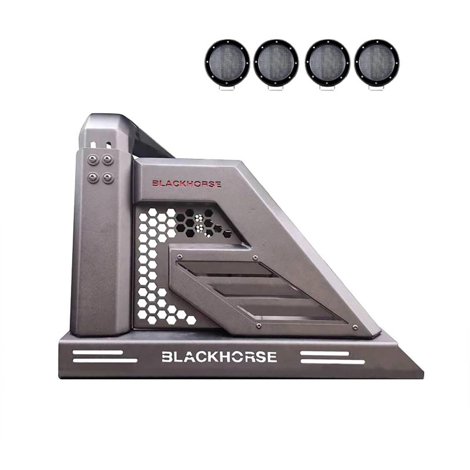 Black Horse Off Road Truck Bed Rack Cross Bar AR2-09B-PLFB | AutoZone
