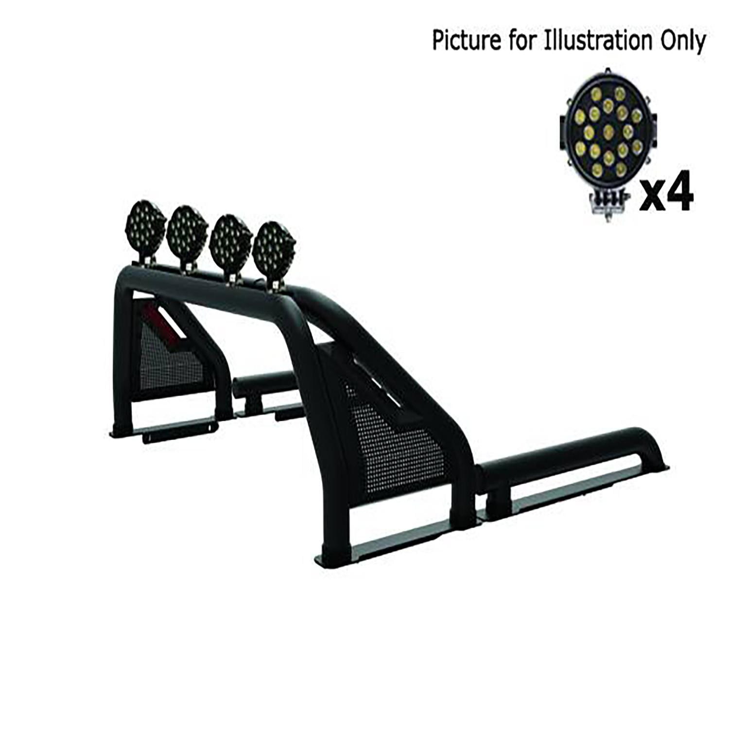 Black Horse Off Road Truck Bed Rack Cross Bar GLRB-03B-PLB | AutoZone